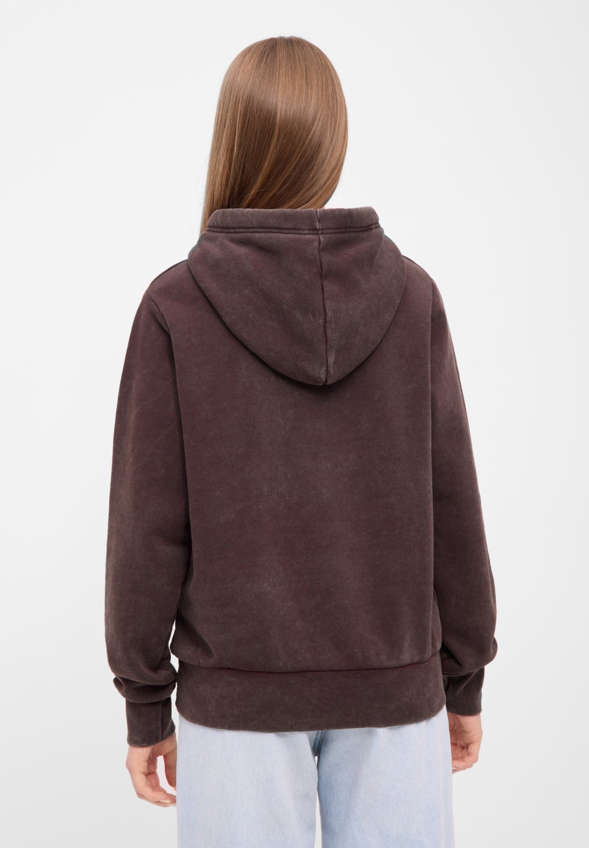 bench-lerenna-hoodie-damen-mauve-wine-washed image 3