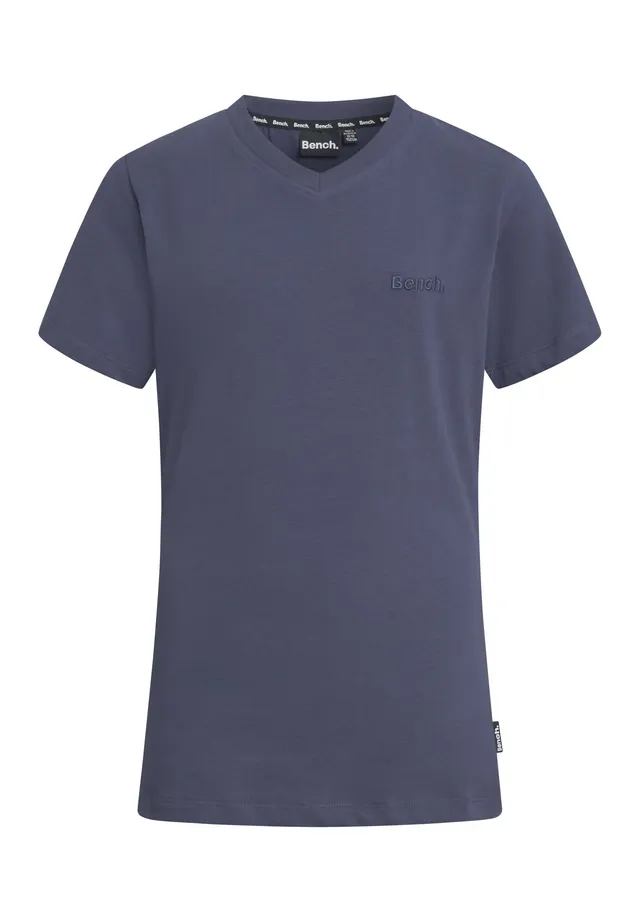 bench-adlin-g-t-shirt-f-r-m-dchen-mit-v-ausschnitt-in-graystone-und-weiteren-far image 1