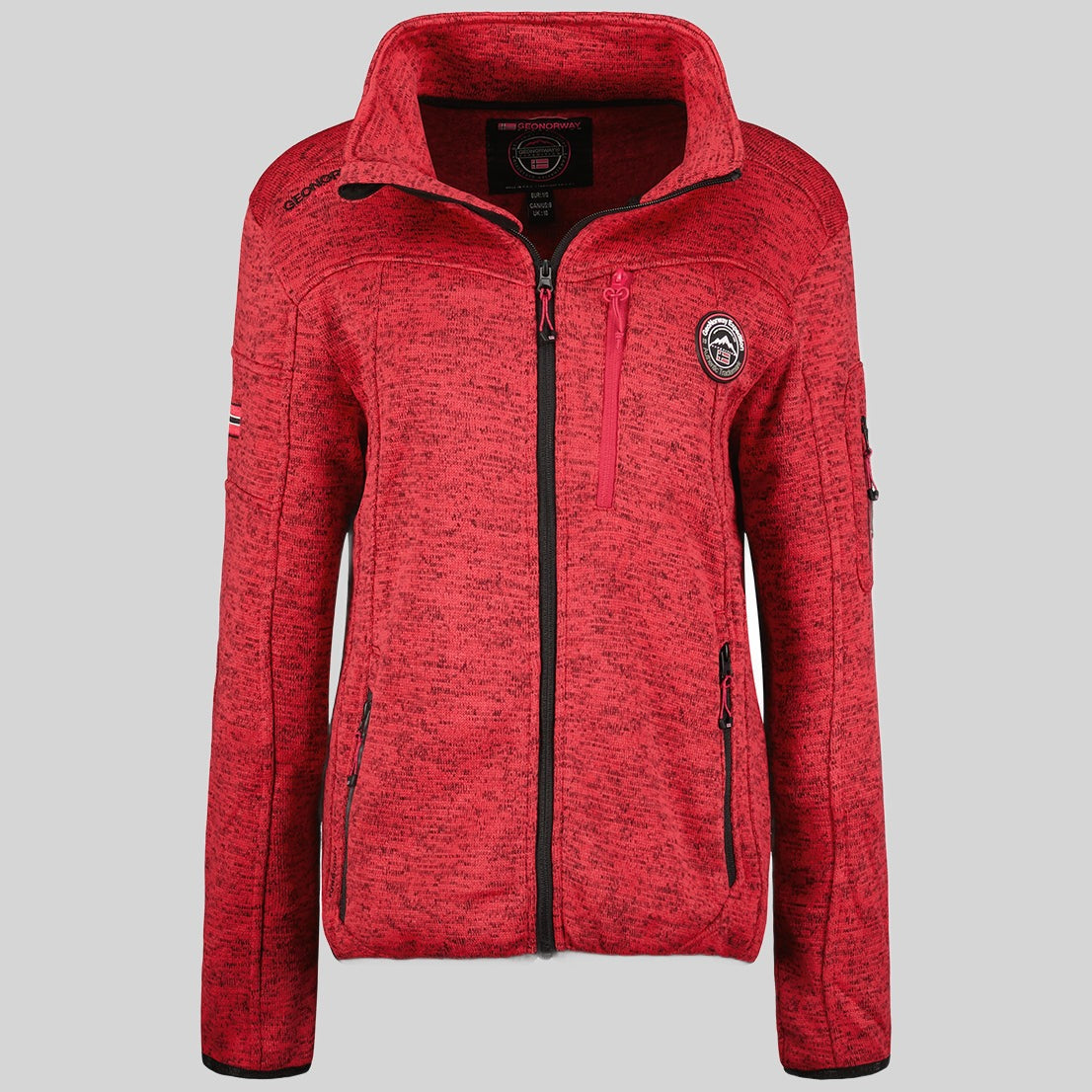 geographical-norway-trincesse-fleecejacke-damen-koralle image 6