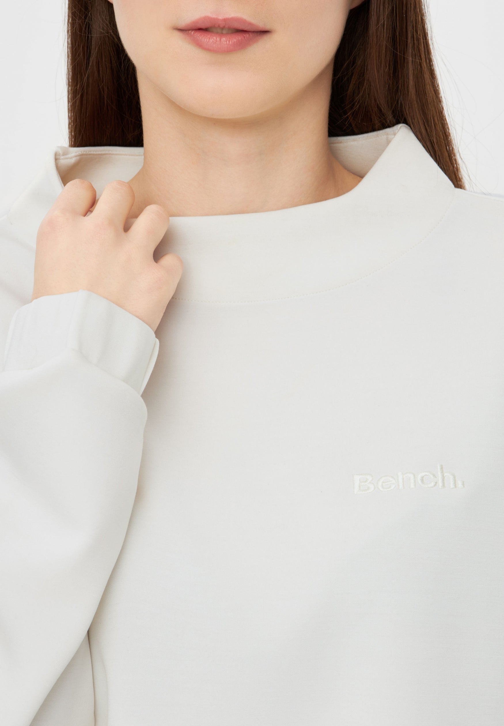 bench-aleka-sweatshirt-damen-shell-pink-cropped image 8