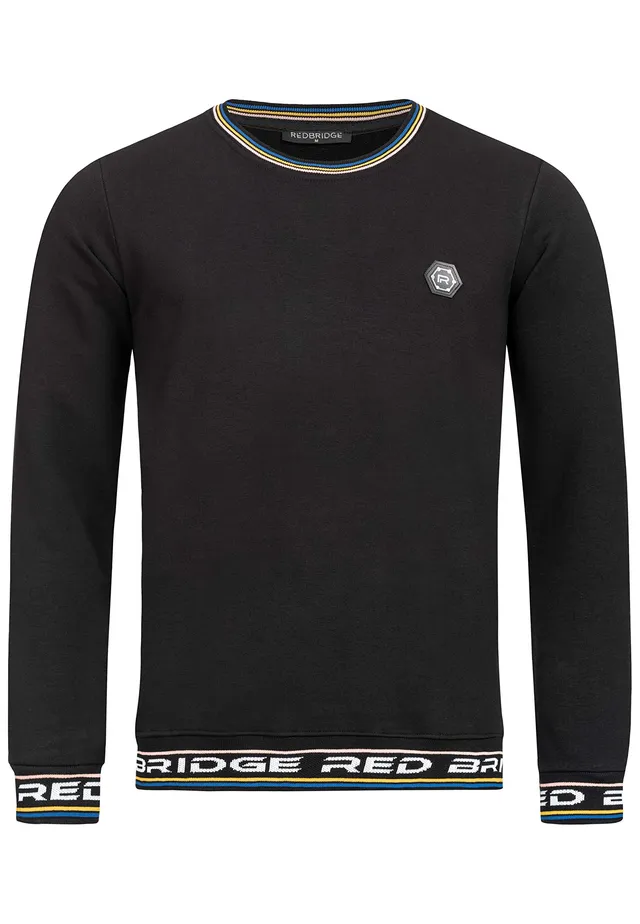 redbridge-colored-stripes-sweater-pullover-navy-s image 1