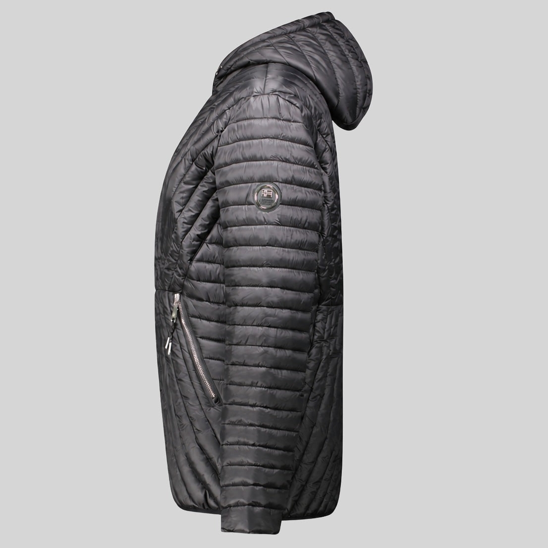 geographical-norway-bosa-steppjacke-damen-schwarz-kapuze image 6
