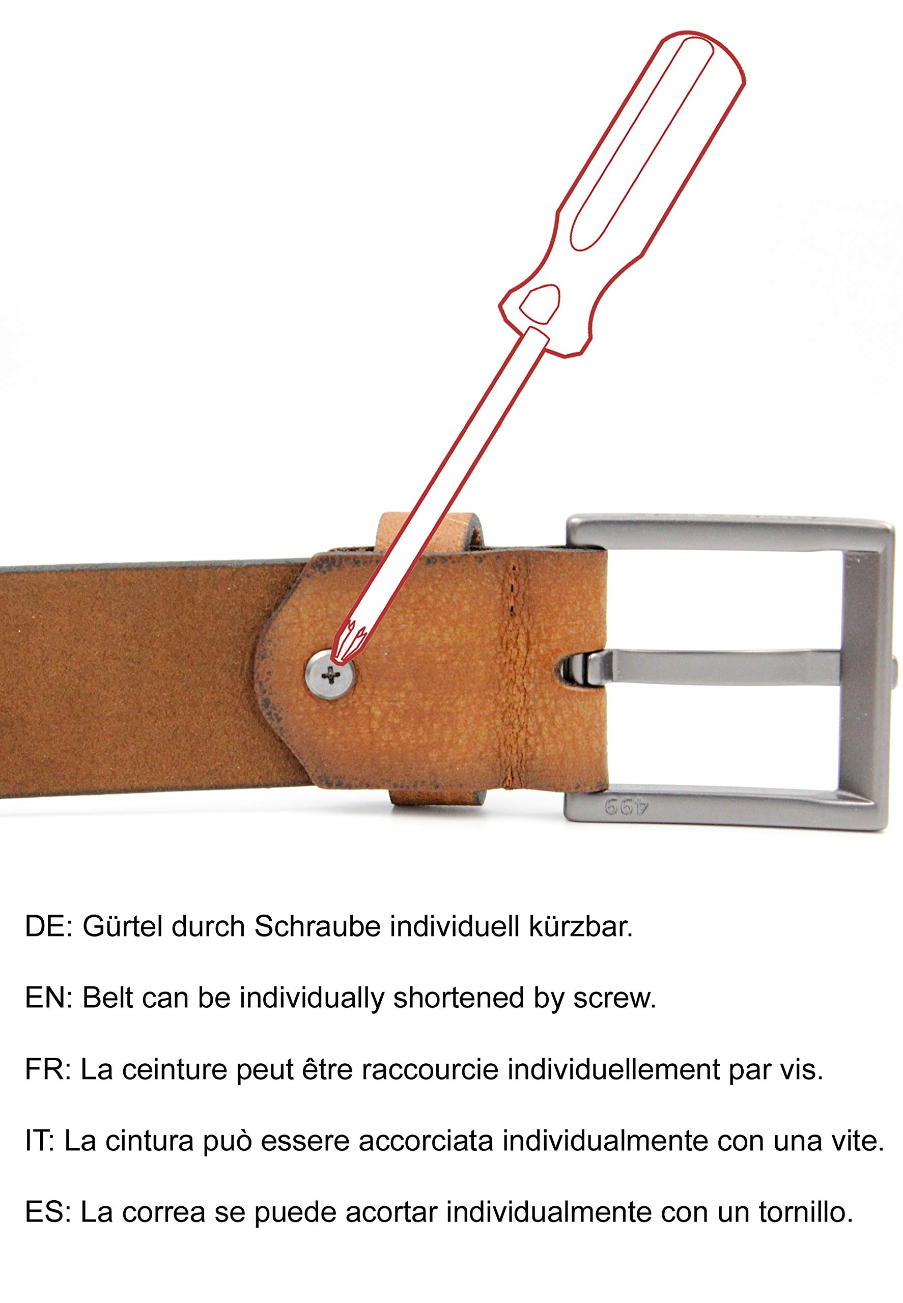 redbridge-g-rtel-echtleder-honeycomb-gr-95-schwarz image 6