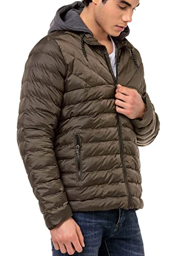 redbridge-jacke-herren-steppjacke-bomberjacke-khaki-gr-xl image 8
