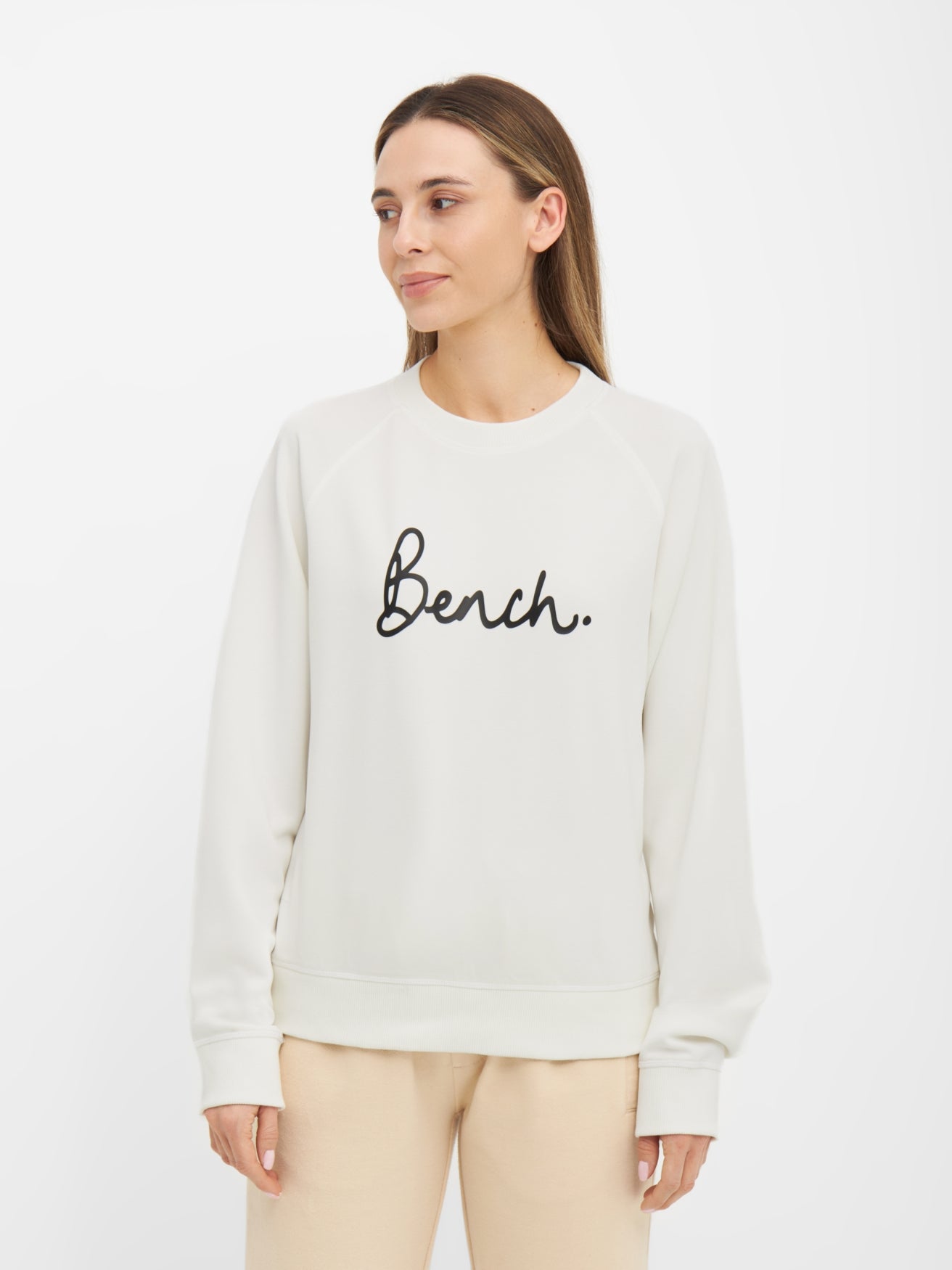 bench-venezia-sweater-damen-modal-rundhals-wei image 2