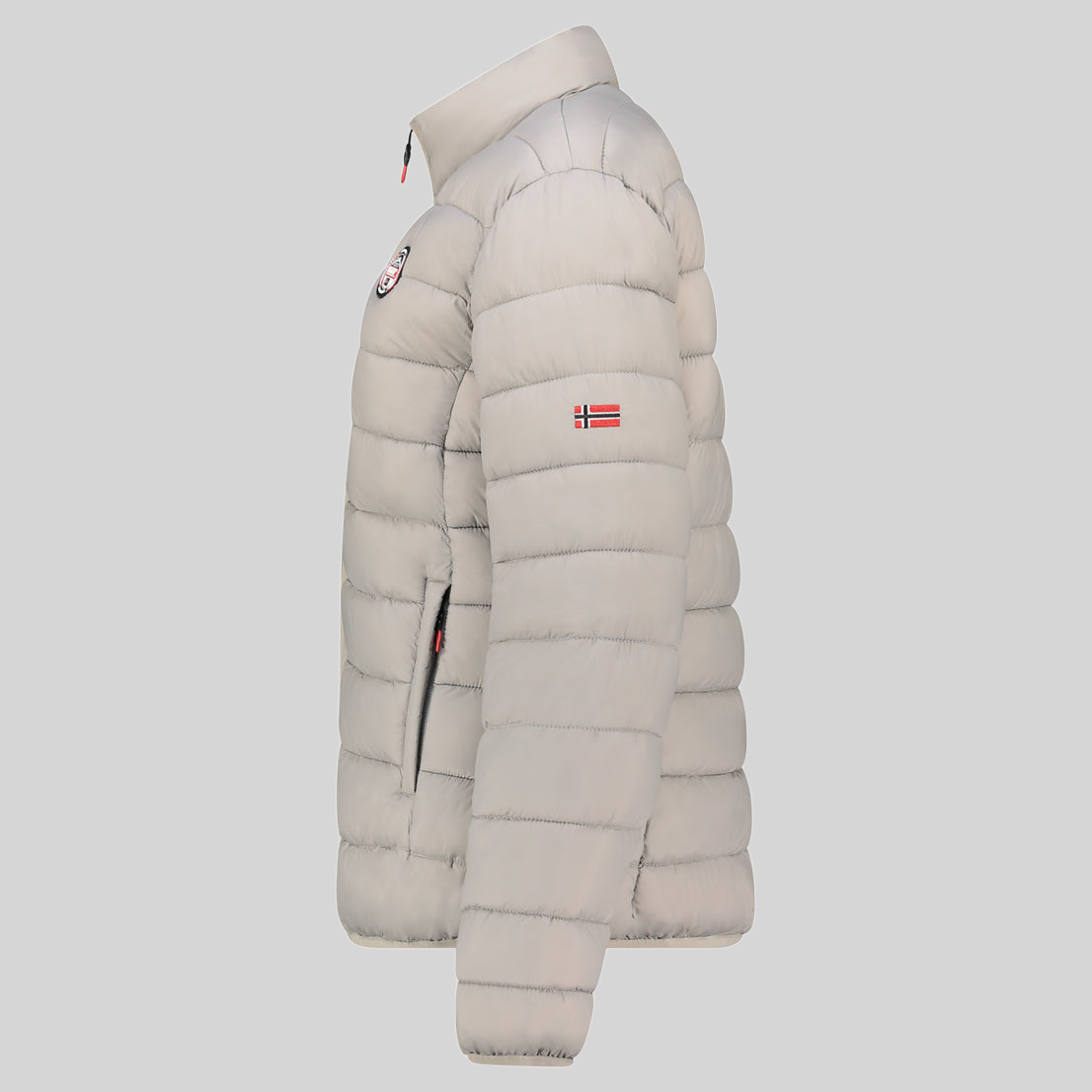 geographical-norway-atikabadge-damen-steppjacke-hellgrau-leicht image 4
