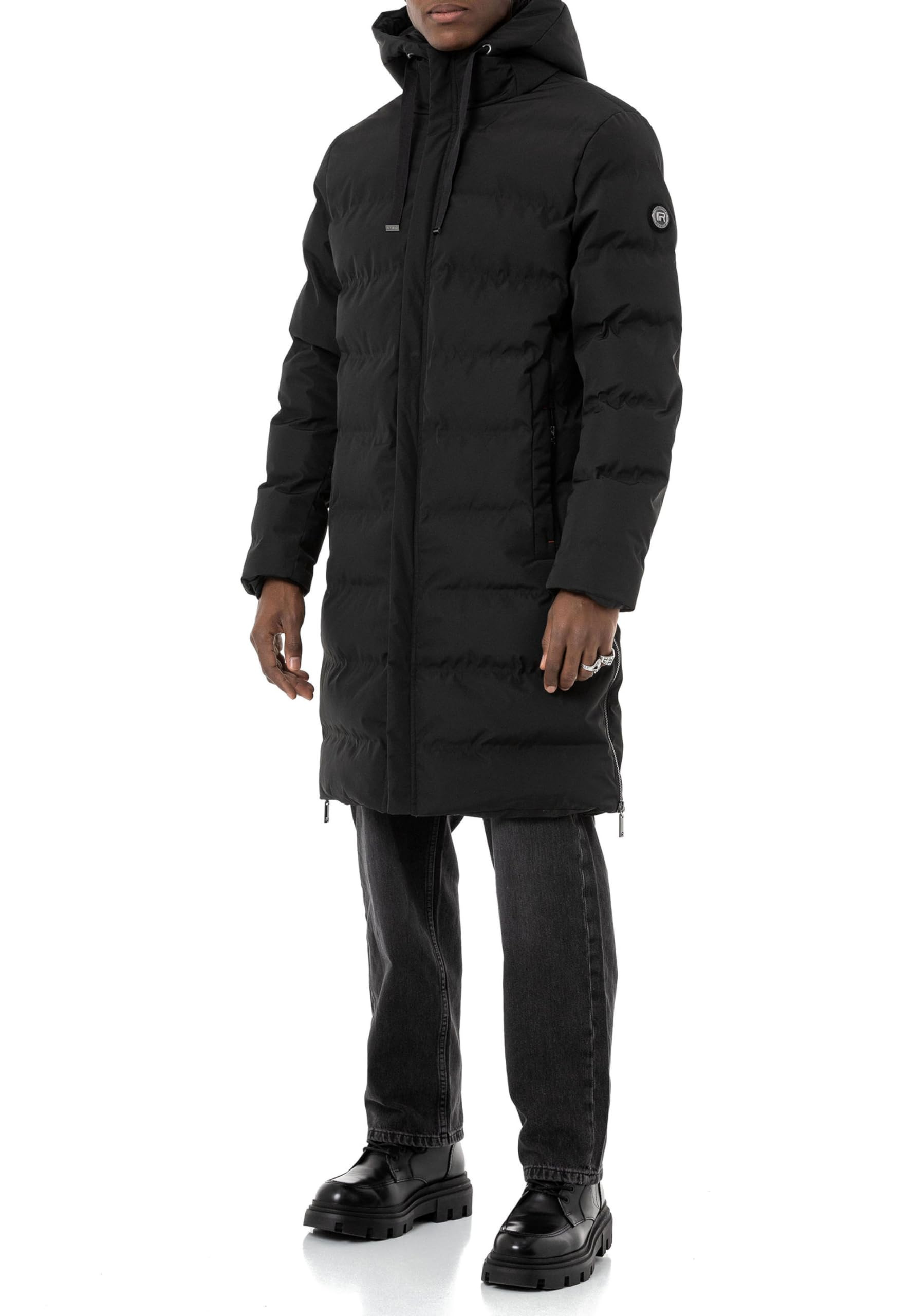 redbridge-oberbekleidung-wintermantel-steppjacke-schwarz image 2