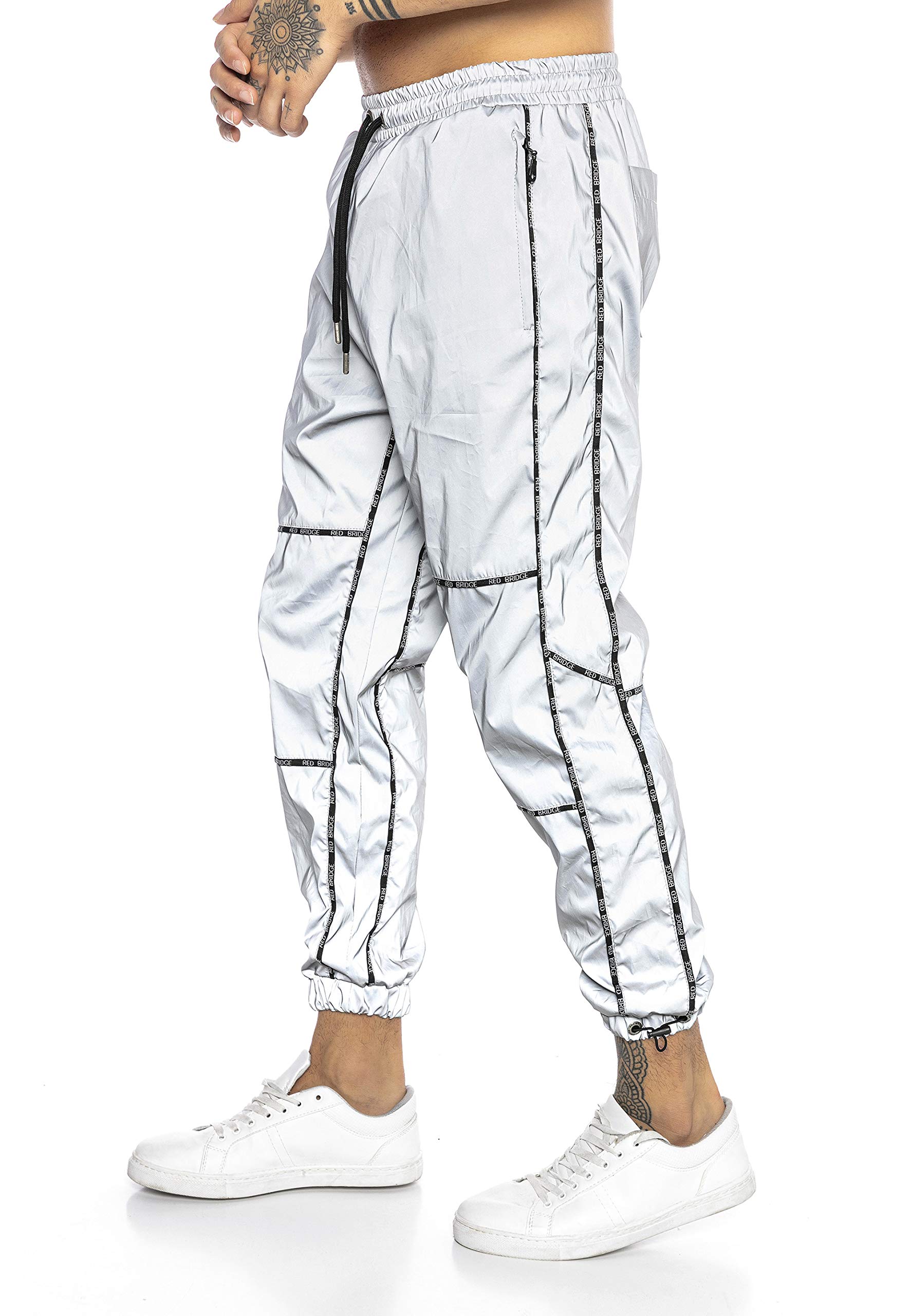 redbridge-hosen-silver-jogger-sweatpants-herren-polyester-regular image 2