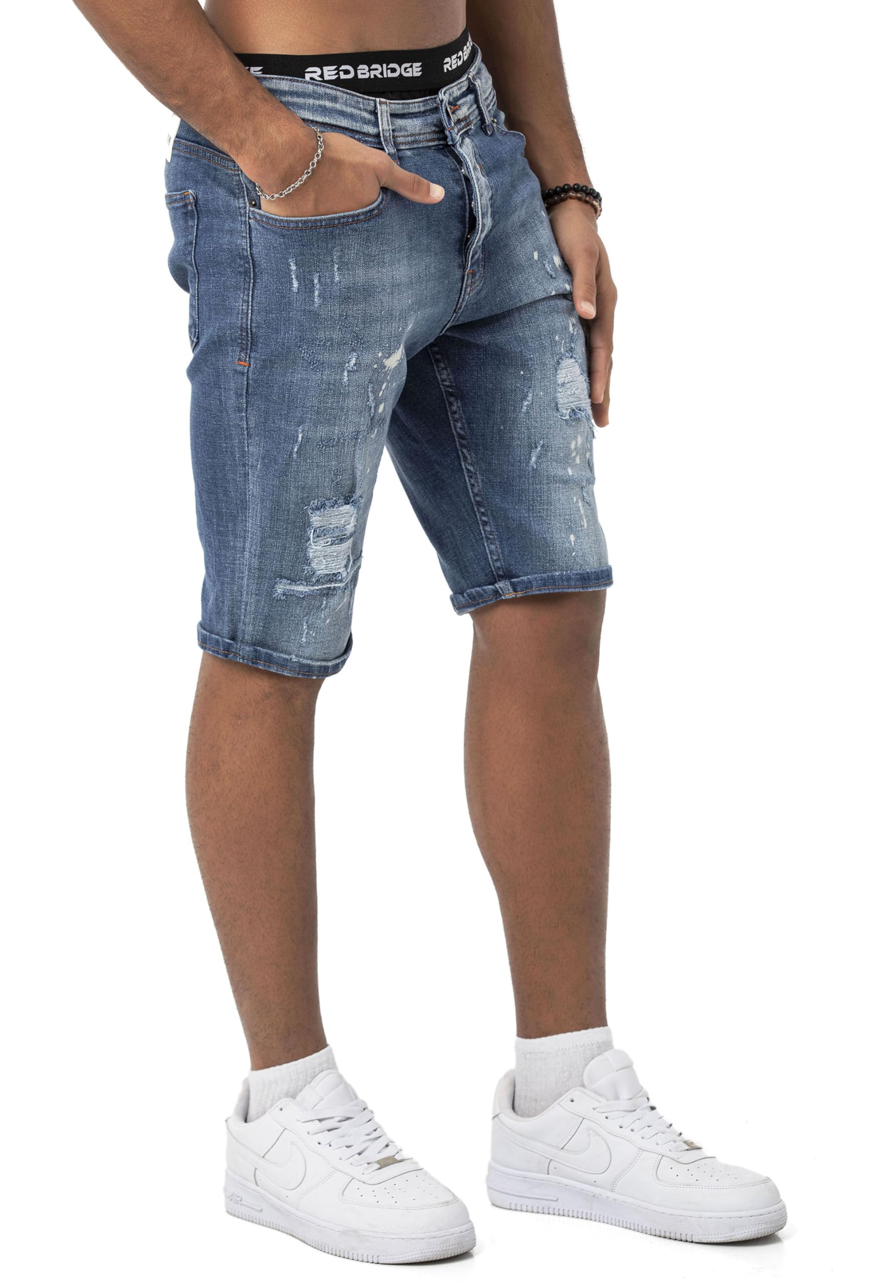 redbridge-m4896-jeans-shorts-herren-denim-destroyed-2 image 4