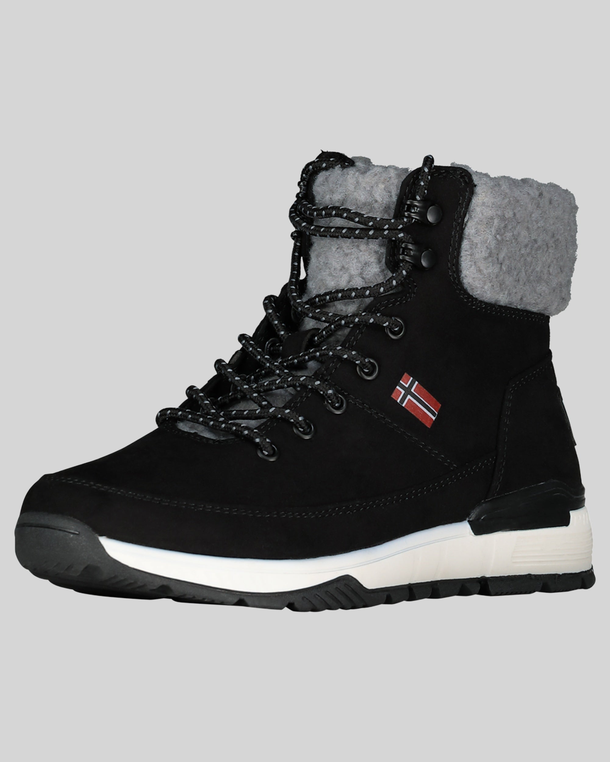 geographical-norway-omount-damen-high-top-sneaker-schwarz image 1
