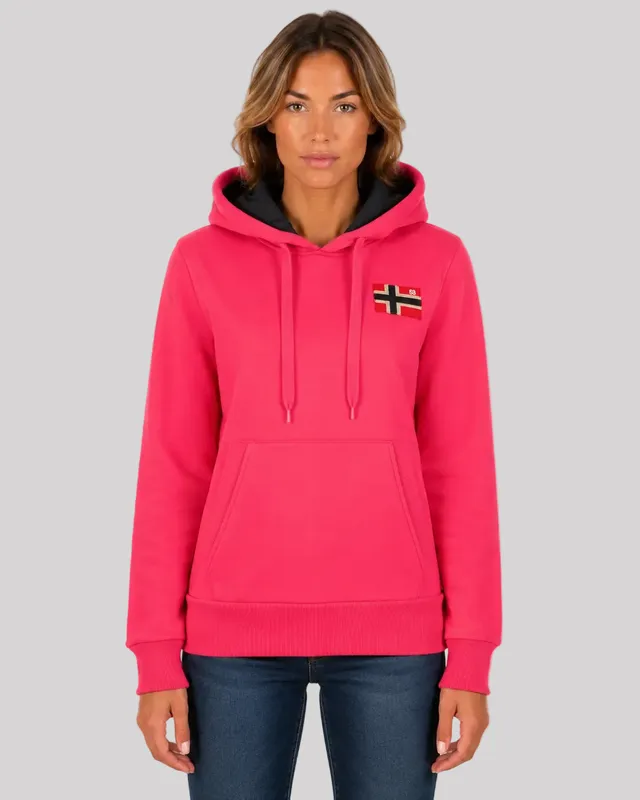 geographical-norway-genifer-damen-hoodie-kapuze-schwarz image 1