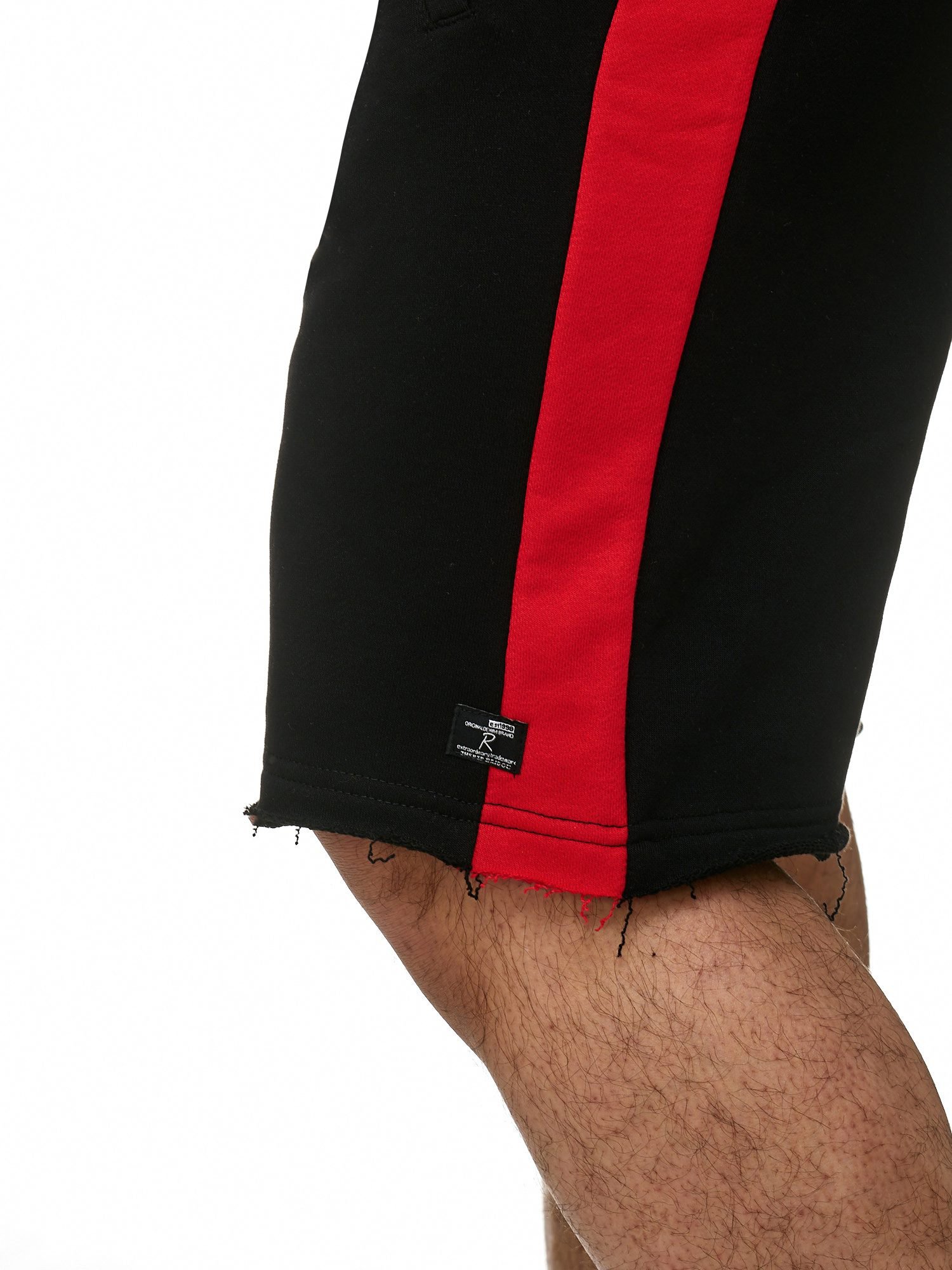 redbridge-shorts-chill-bill-sweat-streifen-schwarz-baumwolle image 4