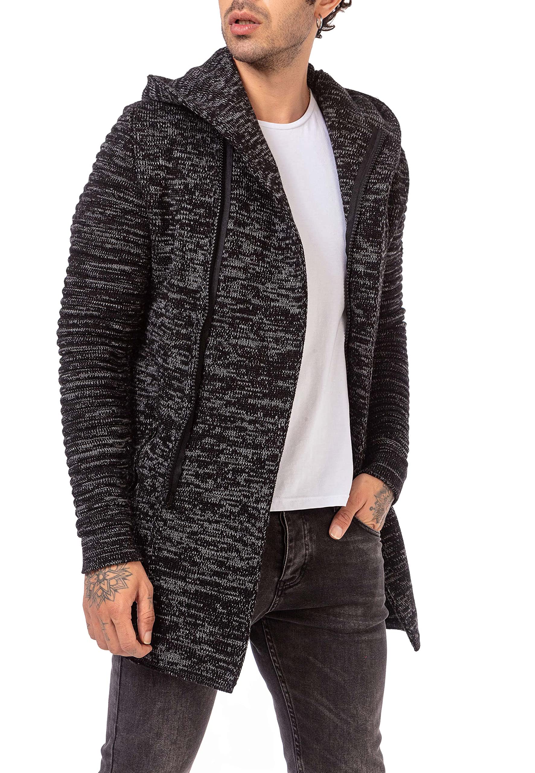 redbridge-cardigans-strickjacke-herren-lang-gr-e-s image 2