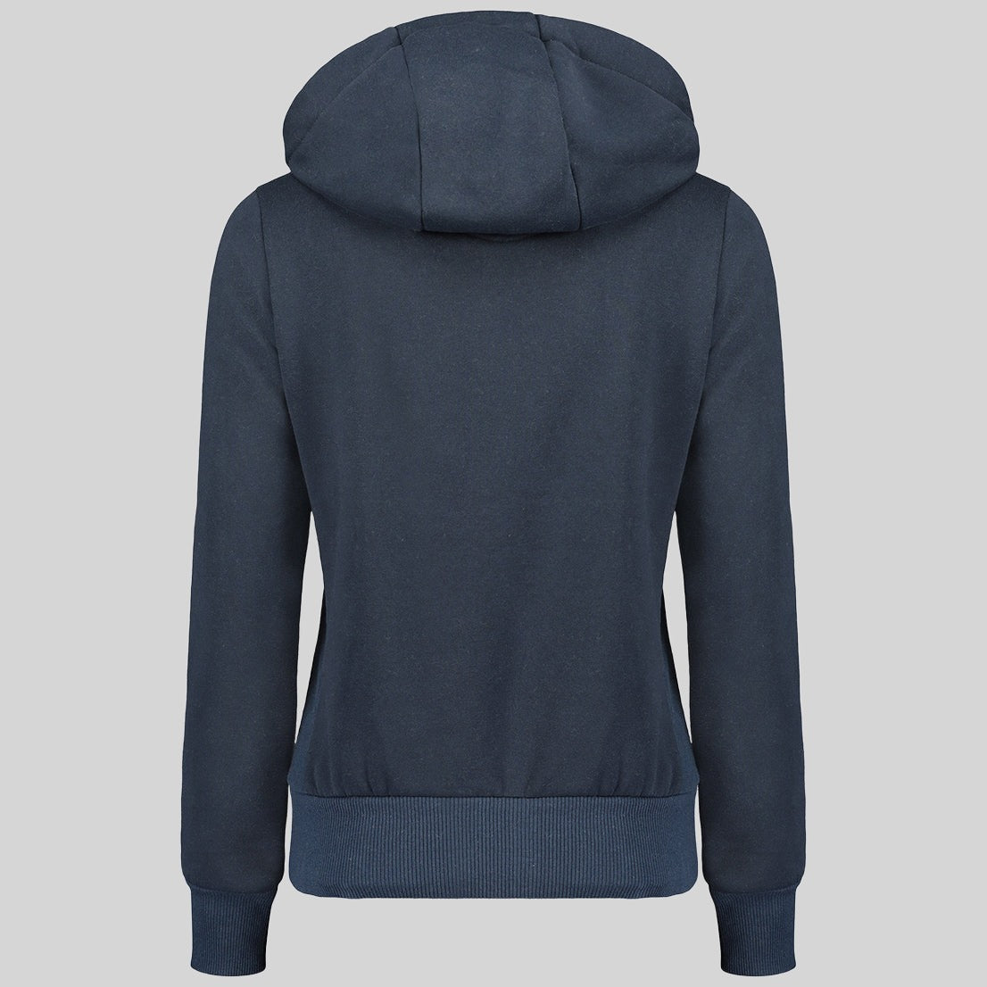 geographical-norway-fabeaute-hoodie-damen-marine-zip-baumwolle image 2