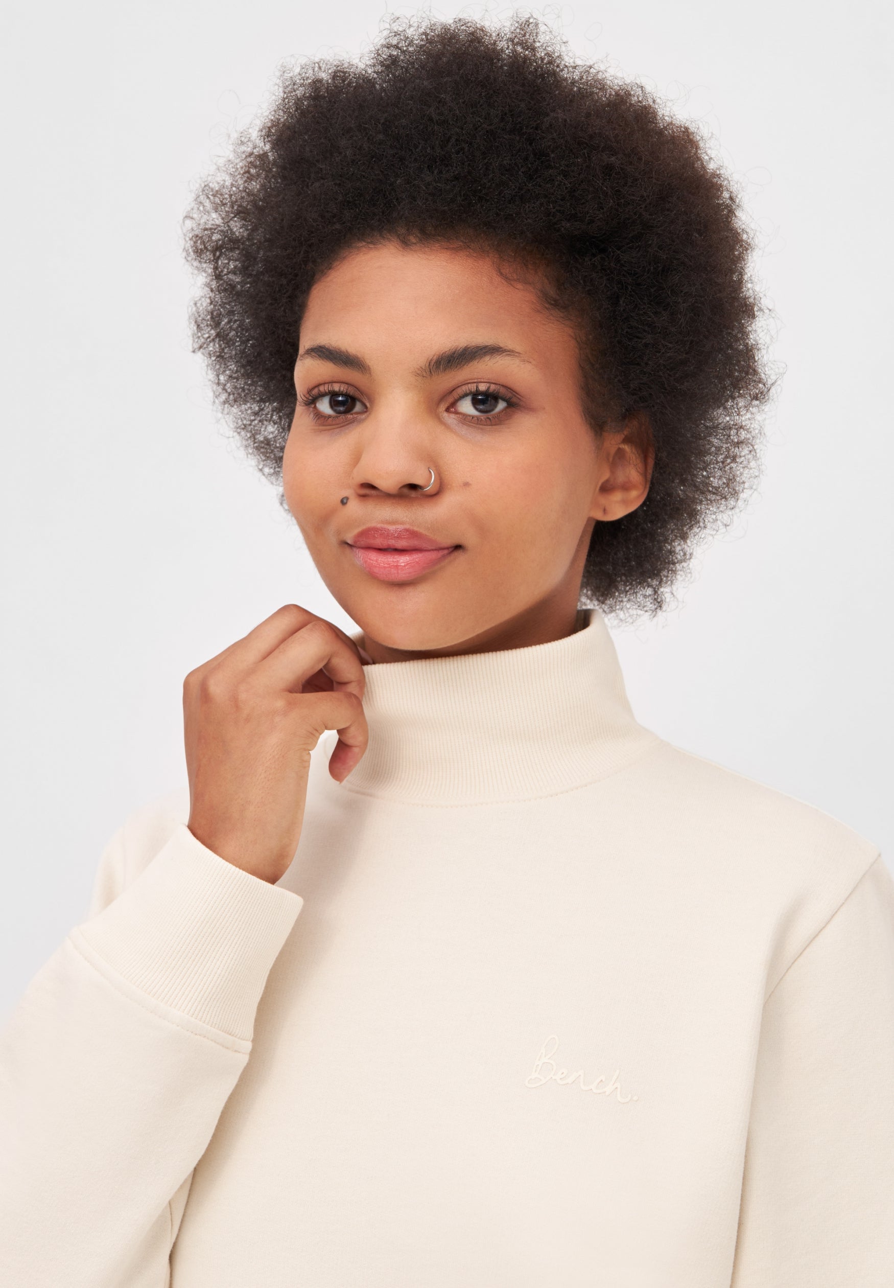 bench-savo-sweatshirt-damen-pristine-rundhals image 8