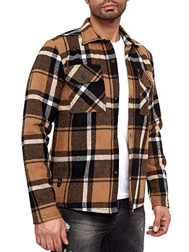 redbridge-holzf-llerhemd-herren-kariert-regular-fit-baumwolle image 8