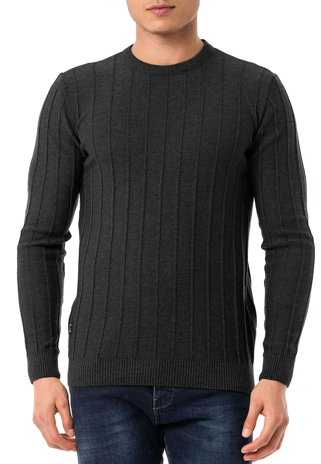 redbridge-pullover-strickpullover-herren-l-anthrazit image 1