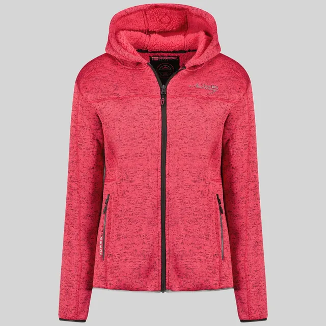 geographical-norway-torche-fleecejacke-damen-schwarz-m-mit-kapuze image 1