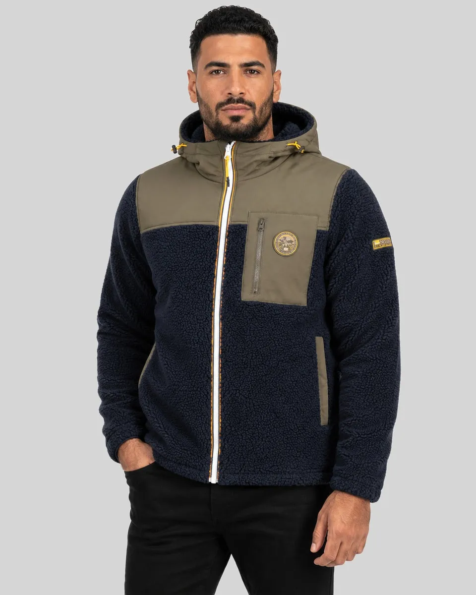 geographical-norway-terpa-herren-teddyfleece-marine-warm image 1