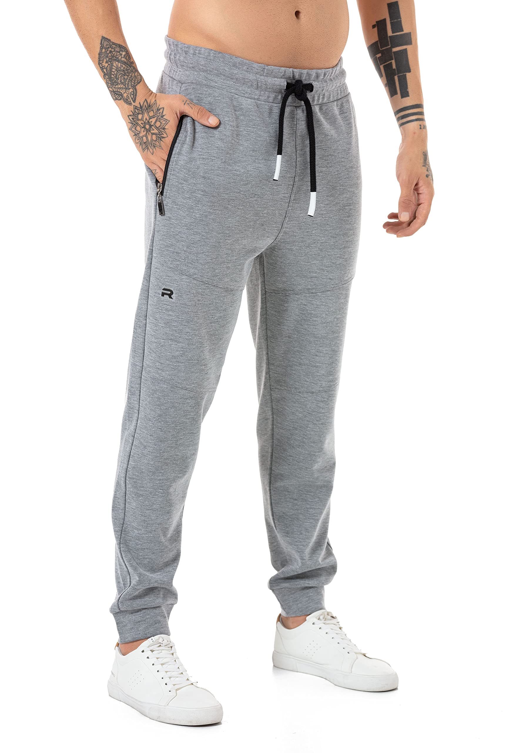 redbridge-jogginganzug-herren-2-teilig-sweatjacke-jogger-grau image 4