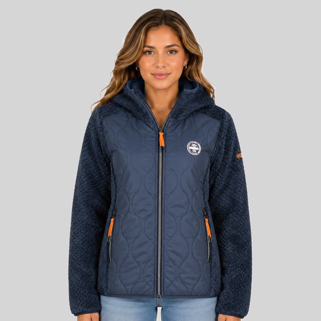 geographical-norway-torsade-fleecejacke-damen-creme image 7