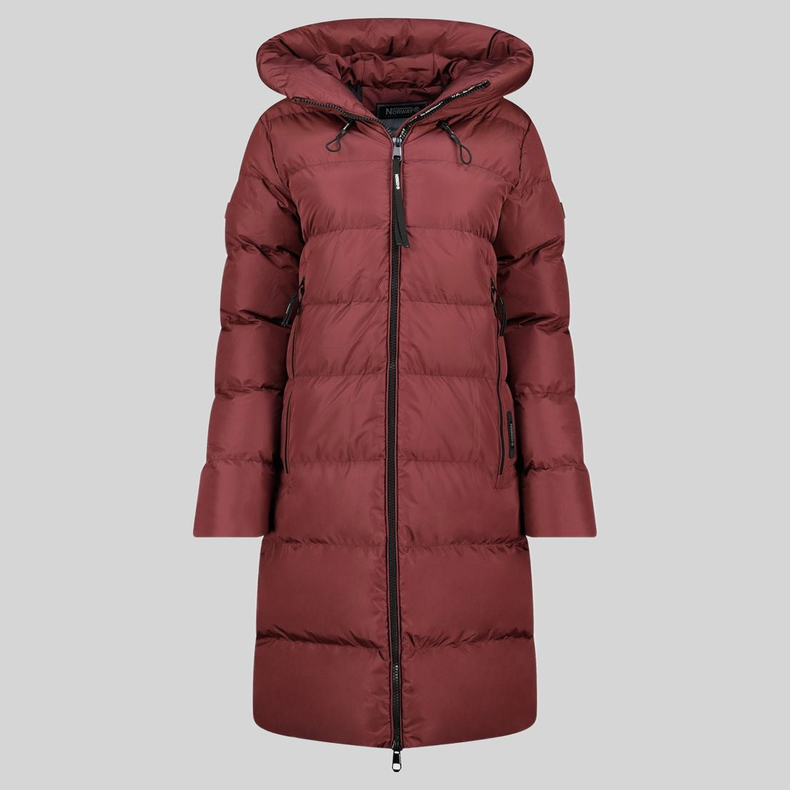 geographical-norway-april-blouson-damen-bordeaux-lang image 3