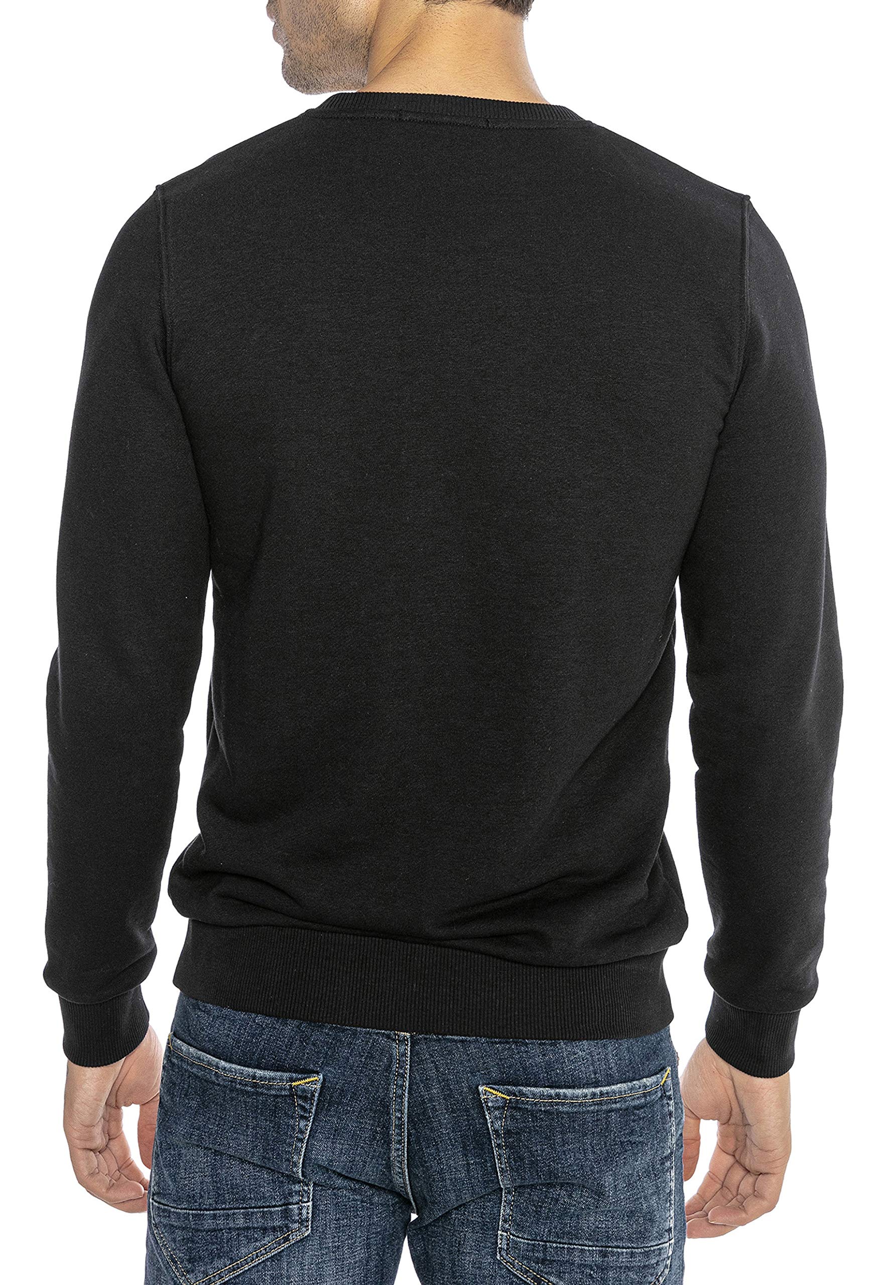 redbridge-sweater-neon-logo-stitch-herren-pullover image 5