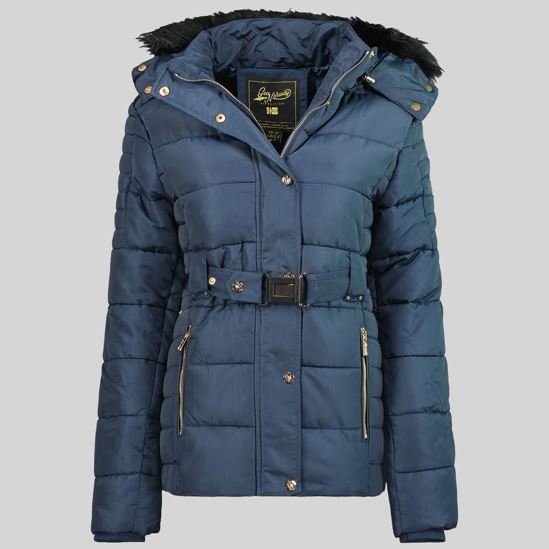 geographical-norway-blood-damen-winterparka-marine-mit-fell image 3