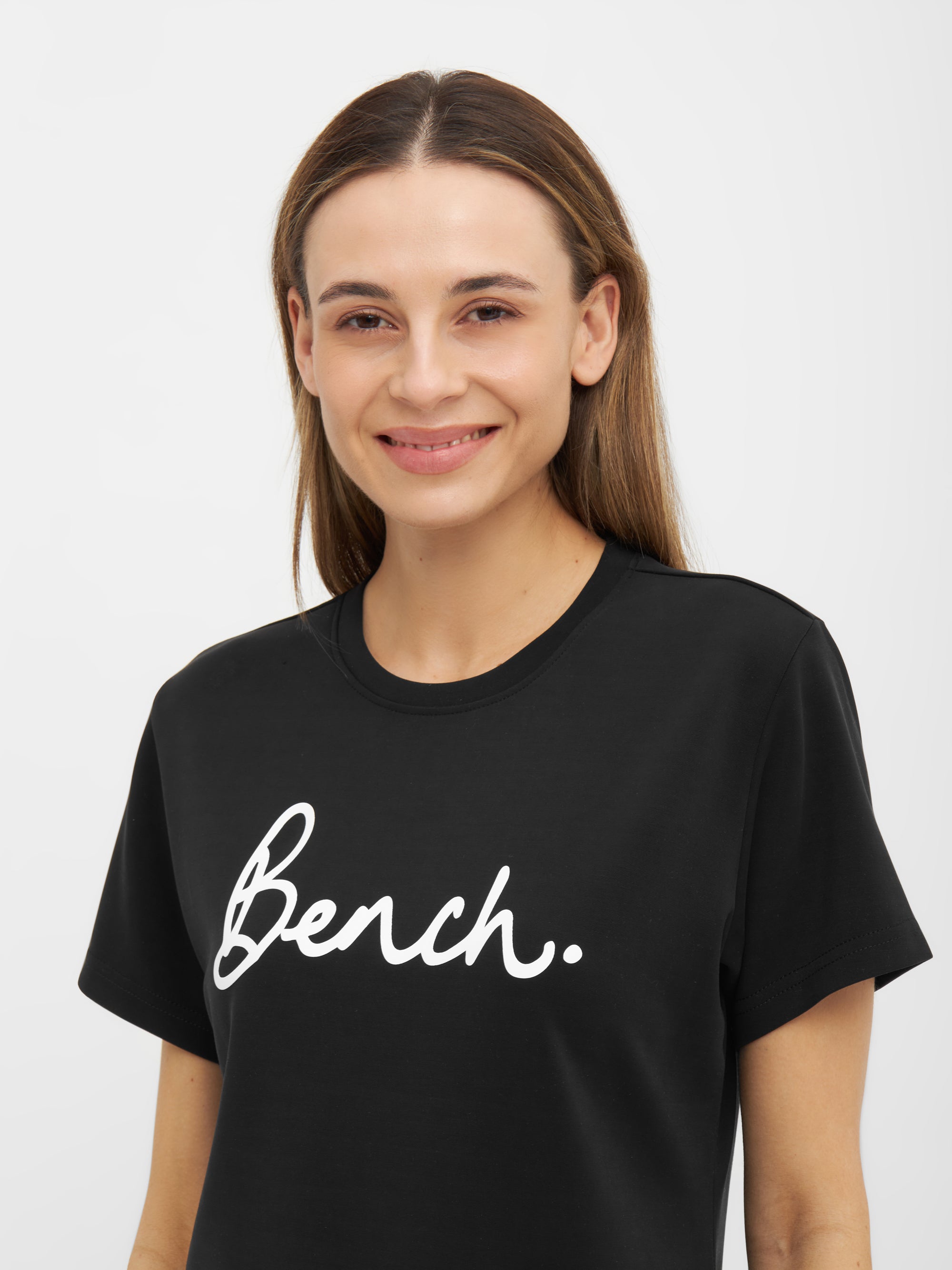 bench-imperia-shirt-t-shirt-damen-schwarz-modal-regular-fit image 4