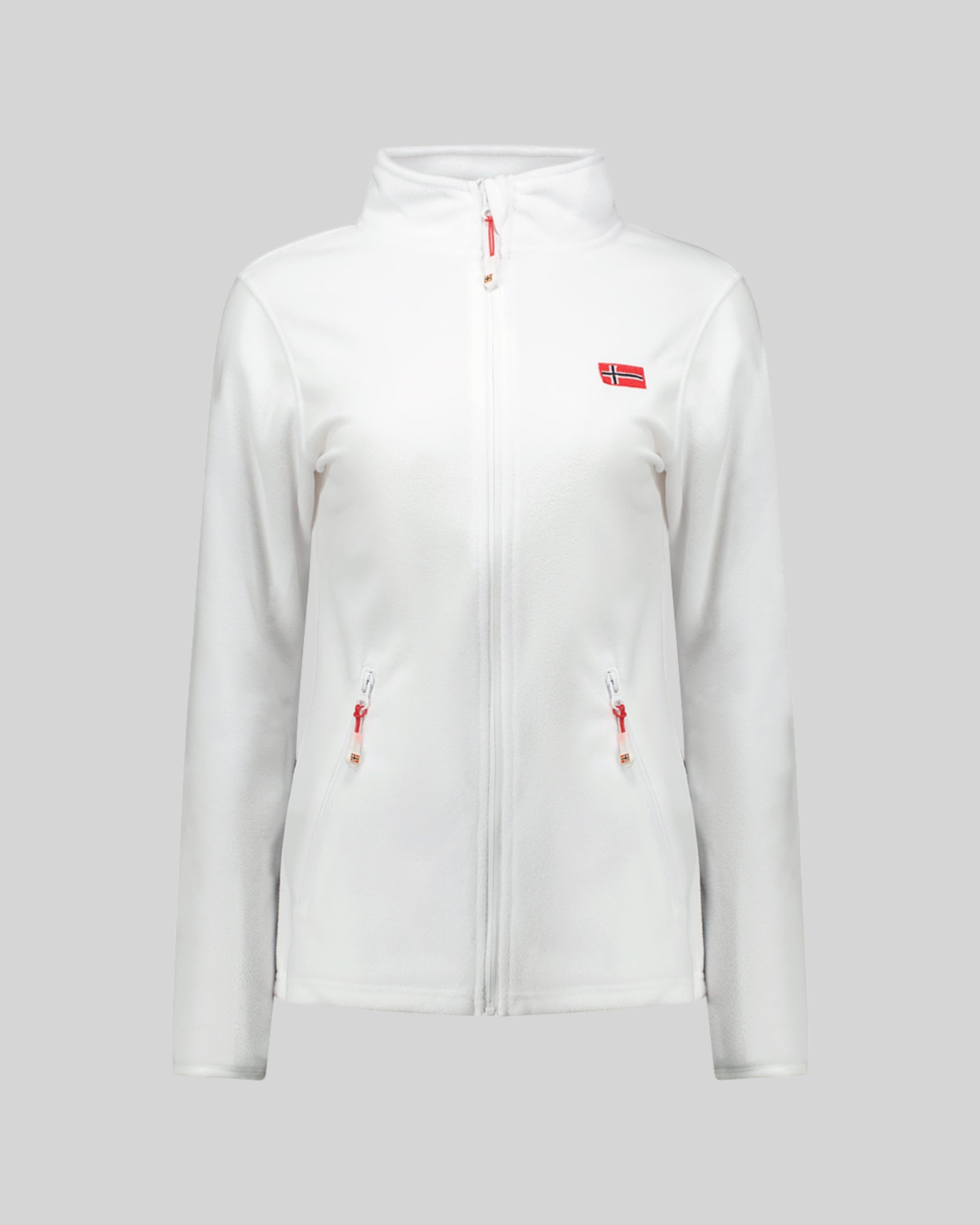 geographical-norway-ulyssia-fz-damen-fleecejacke-wei-zip image 3