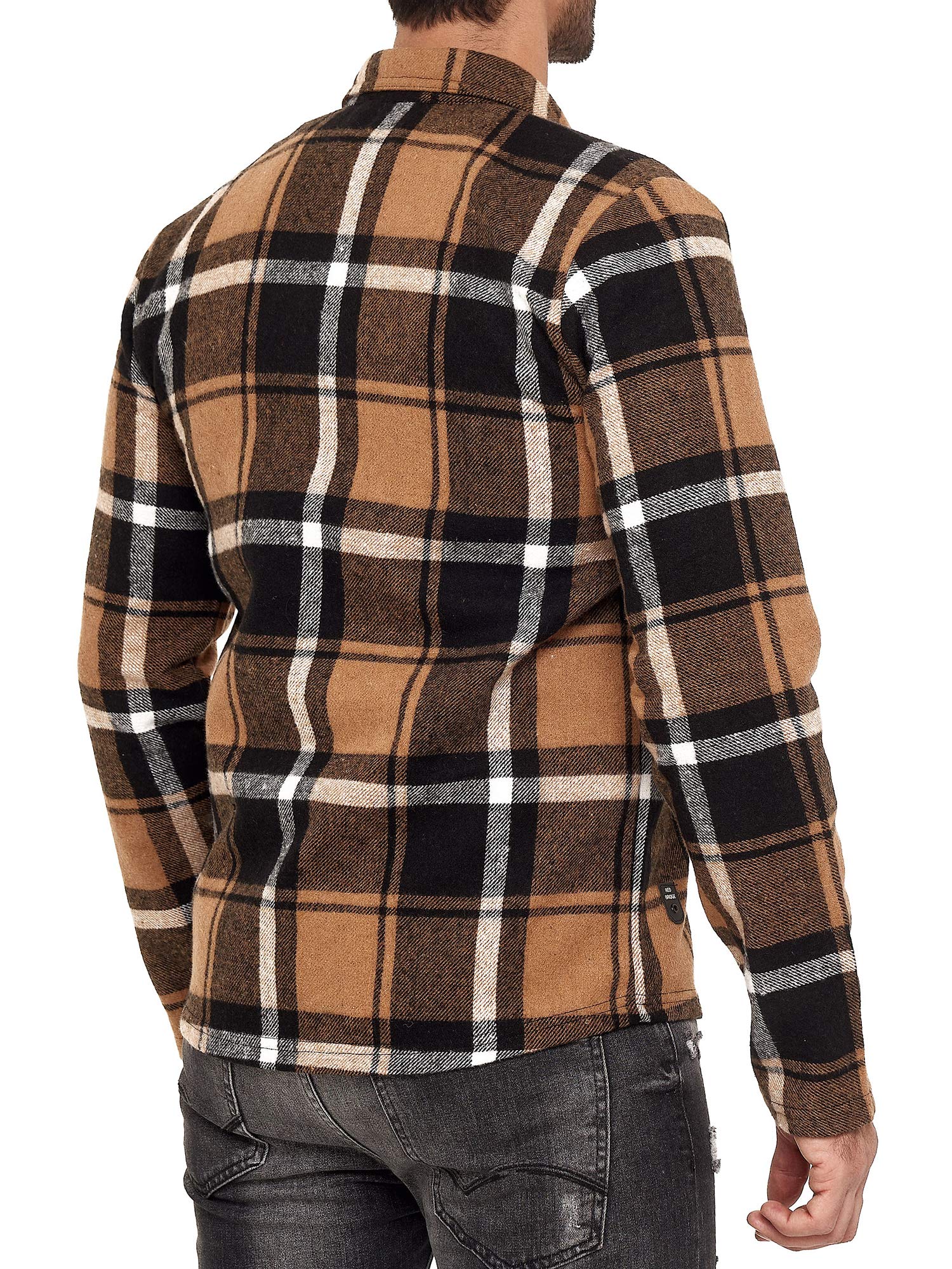 redbridge-holzf-llerhemd-herren-kariert-regular-fit-baumwolle image 6