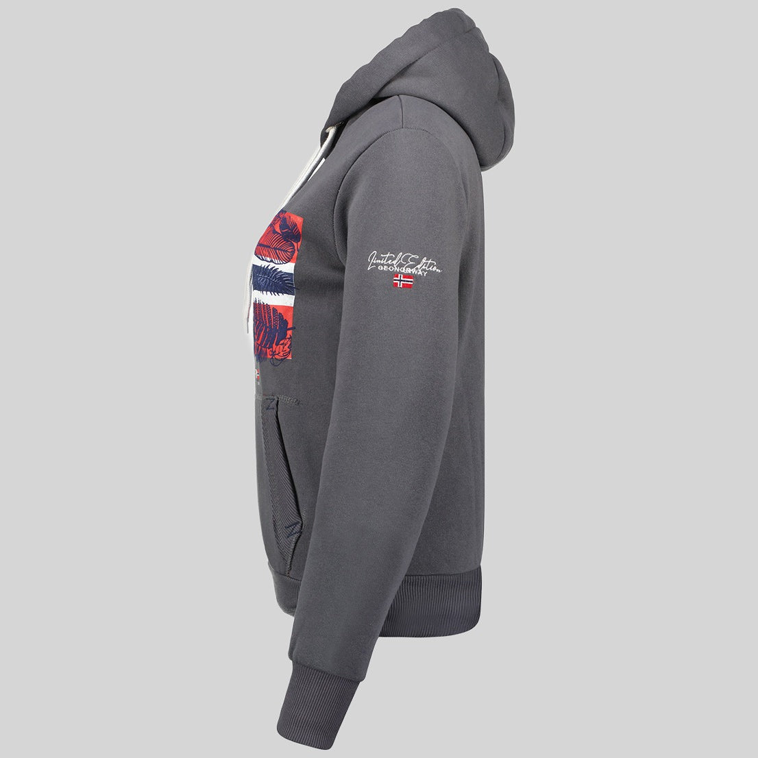 geographical-norway-gpalm-damen-sweatshirt-mit-kapuze-grau image 4