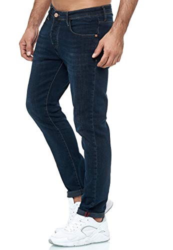 redbridge-jeans-regular-slim-fit-herren-denim-hose-schwarz-stretch image 8