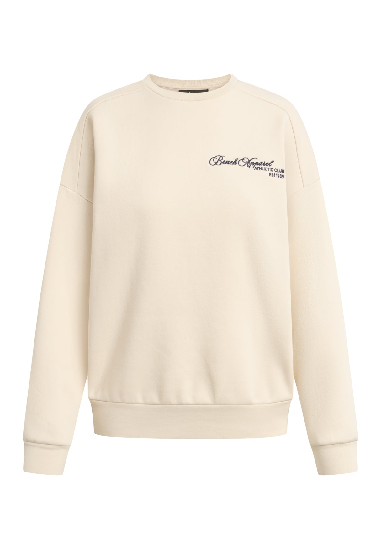 bench-desta-sweatshirt-damen-egret-stickerei image 1