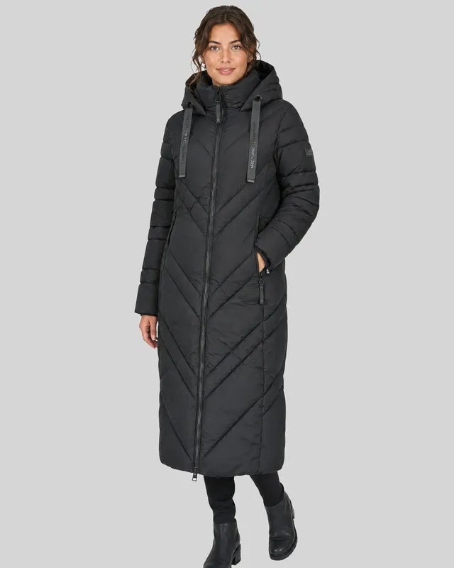 geographical-norway-croixrousse-damen-parka-schwarz-lang image 1