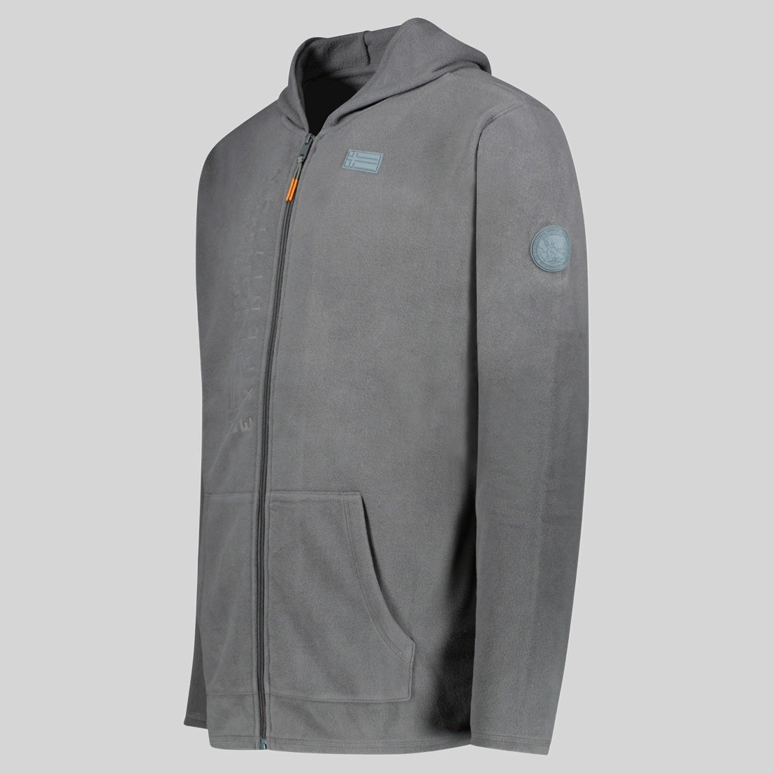 geographical-norway-ulton-fz-herren-fleecejacke-schwarz-kapuze image 5