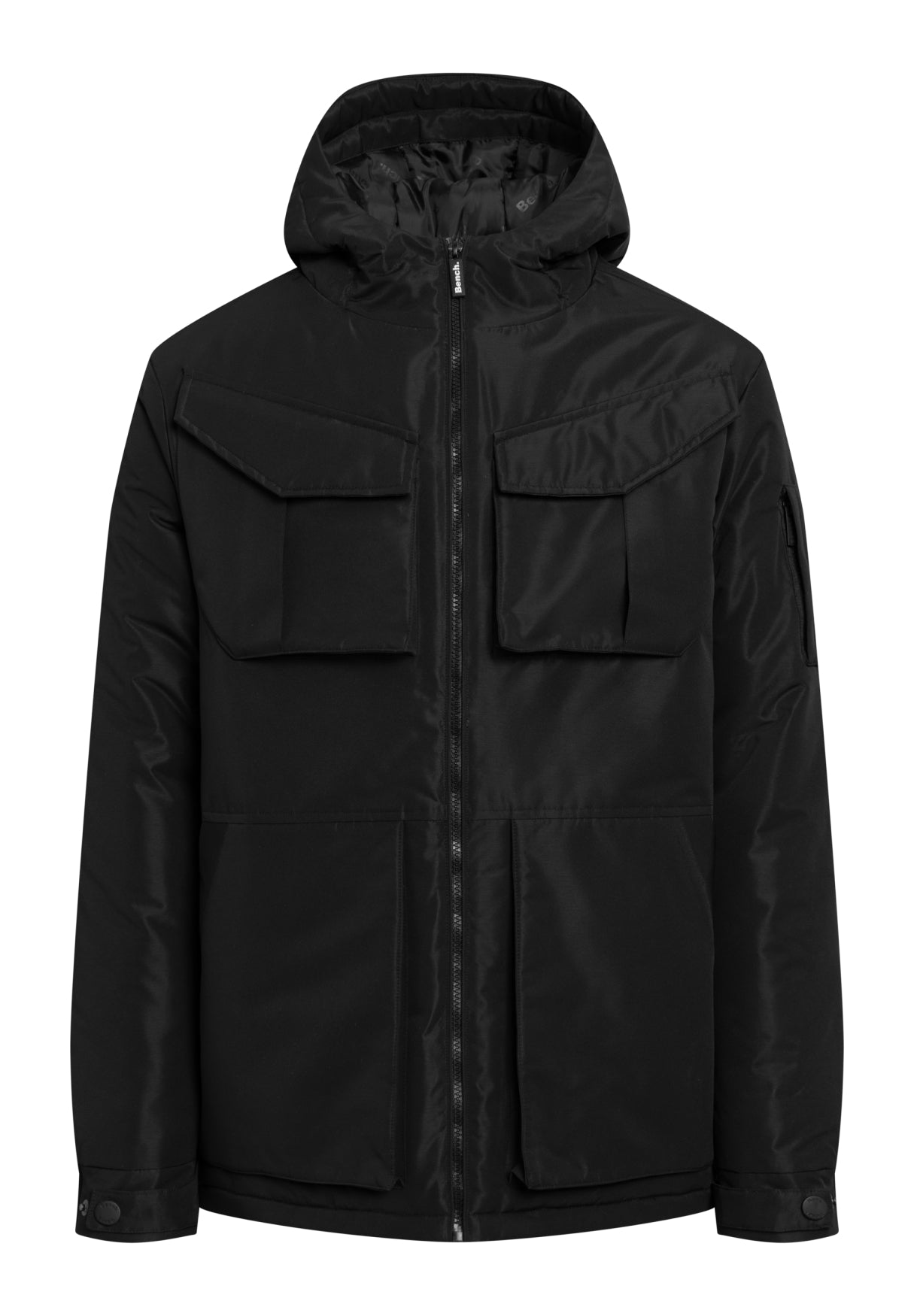 bench-ruetta-jacke-herren-black-winter-kapuze image 1
