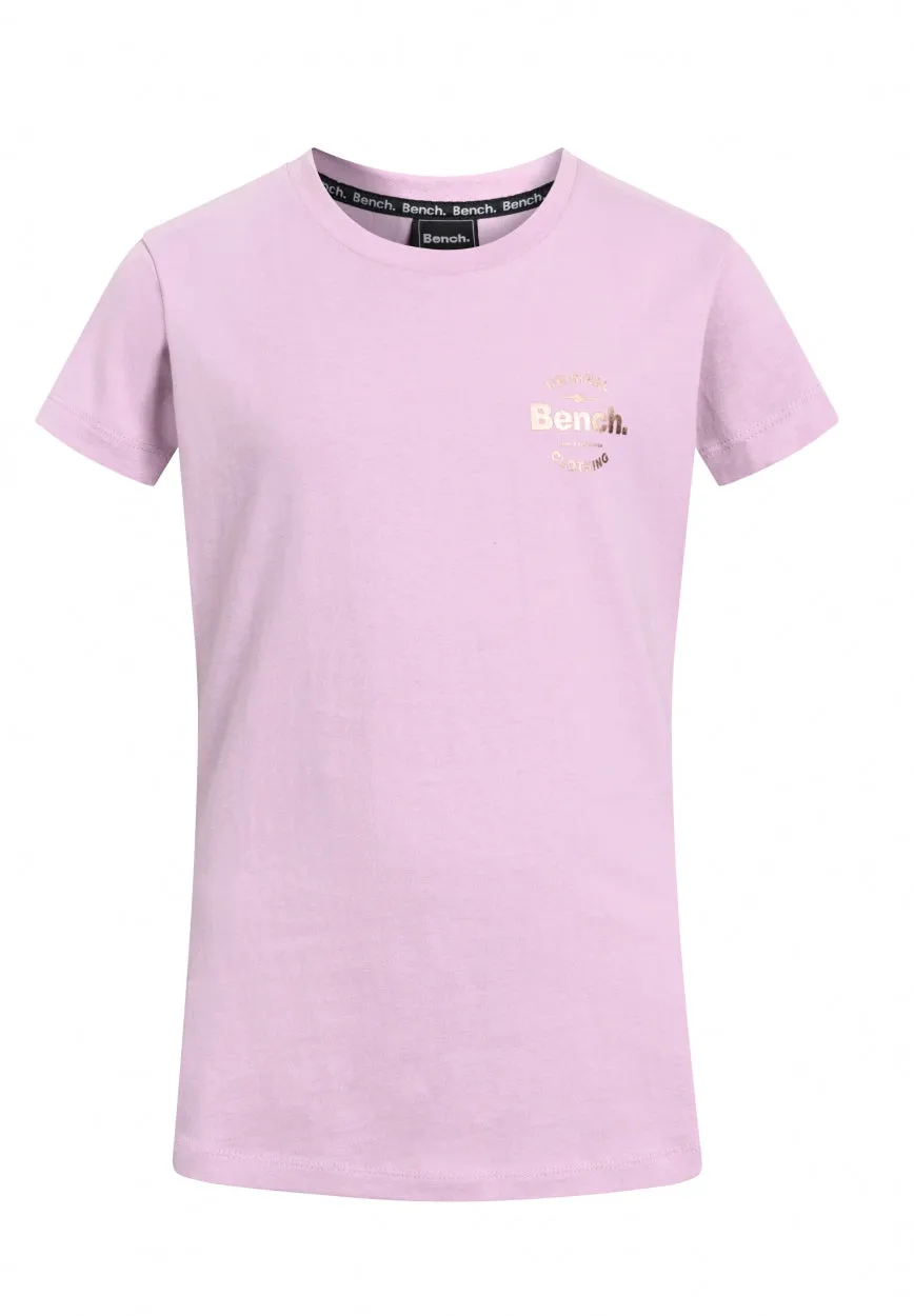 bench-shiny-t-shirt-m-dchen-kurzarm-mauve image 1