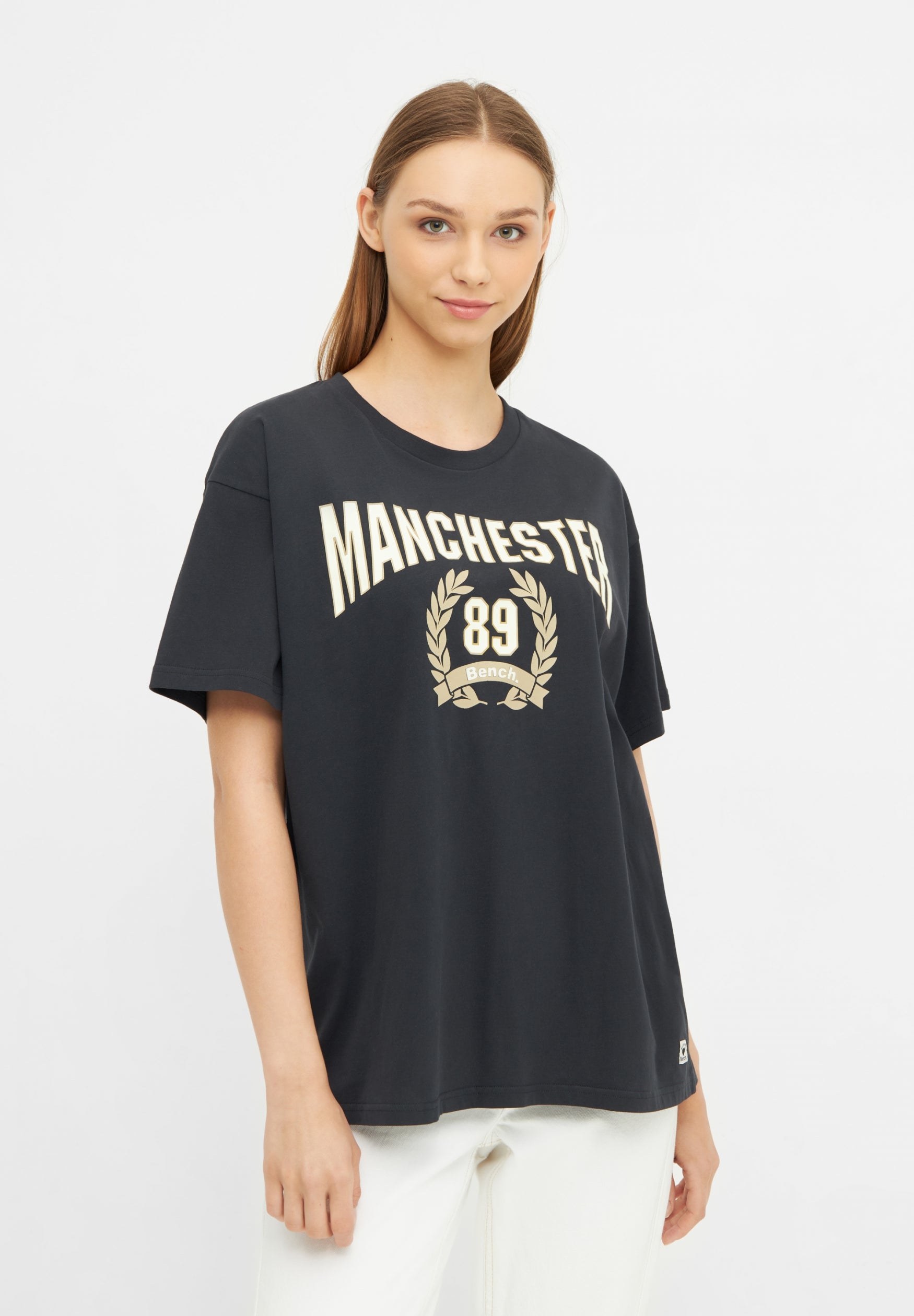 bench-mora-t-shirt-damen-schwarz-baumwolle-print image 6