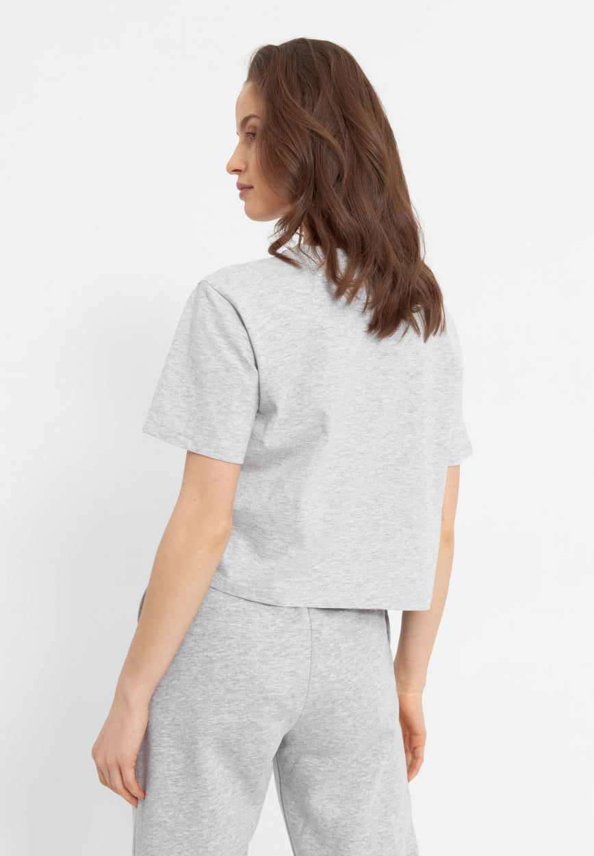 bench-gloria-crop-t-shirt-damen-schwarz-38-oversized image 7