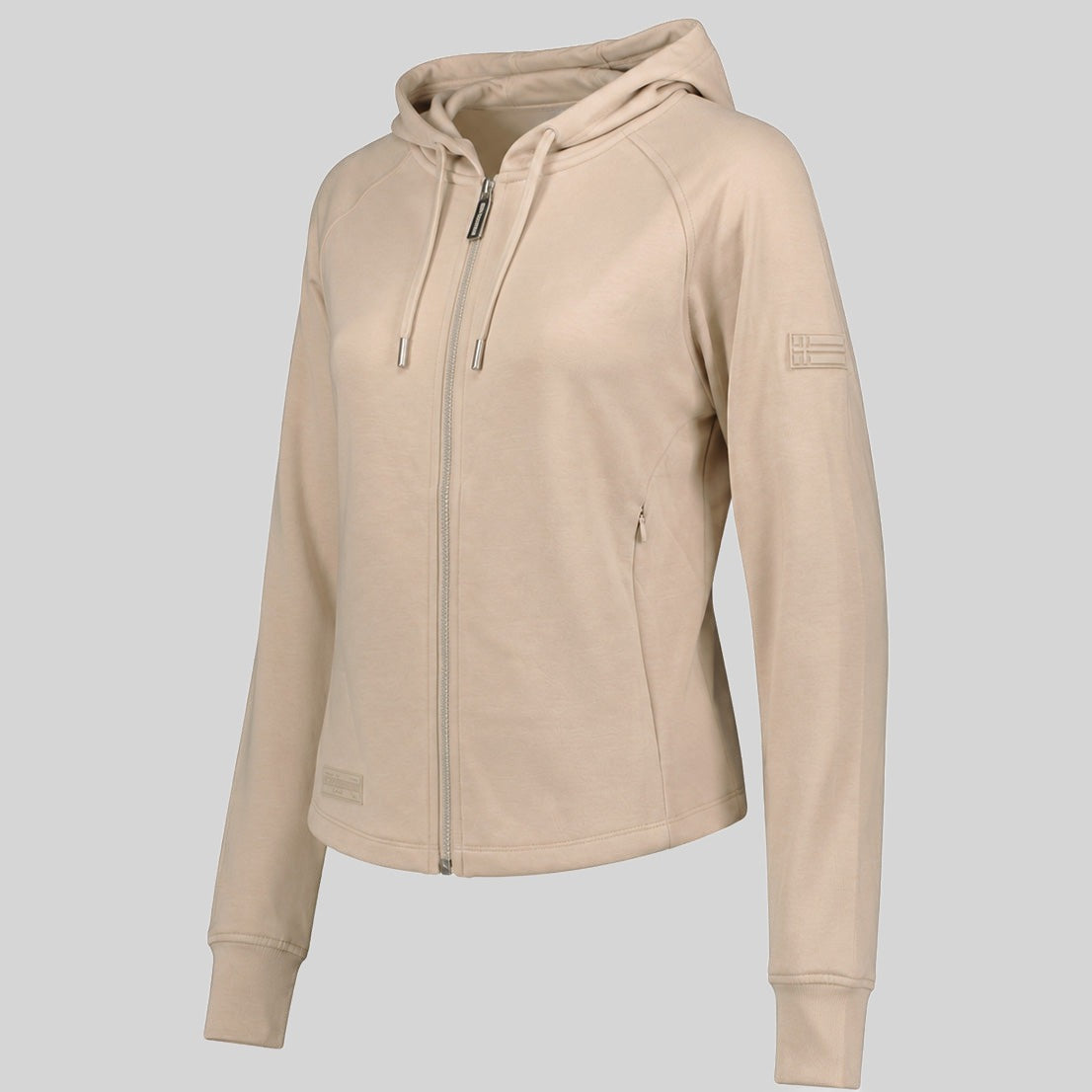 geographical-norway-fionale-hood-sweatshirt-damen-sable image 5