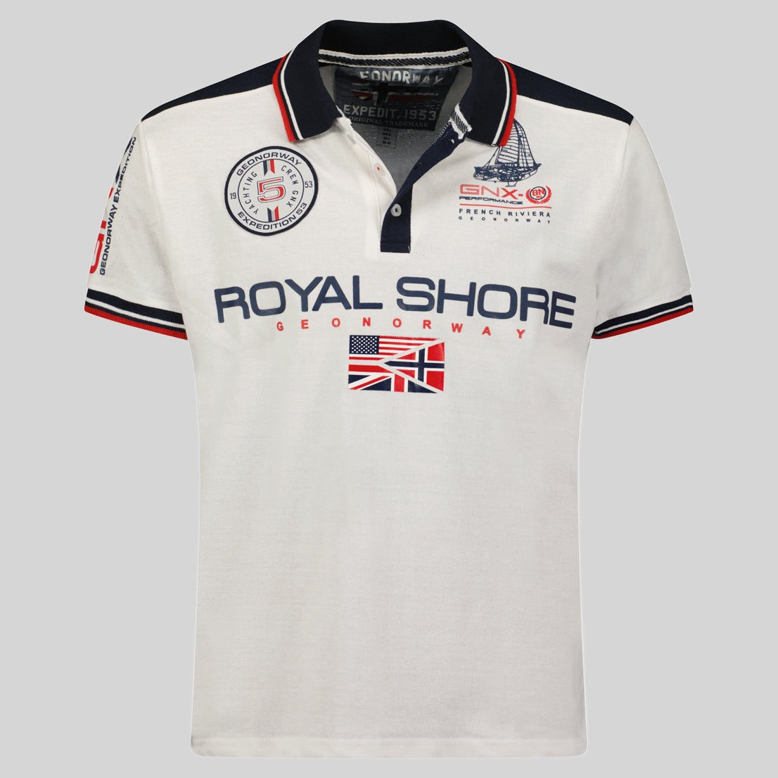 geographical-norway-kamacho-herren-polo-wei-kurzarm image 1