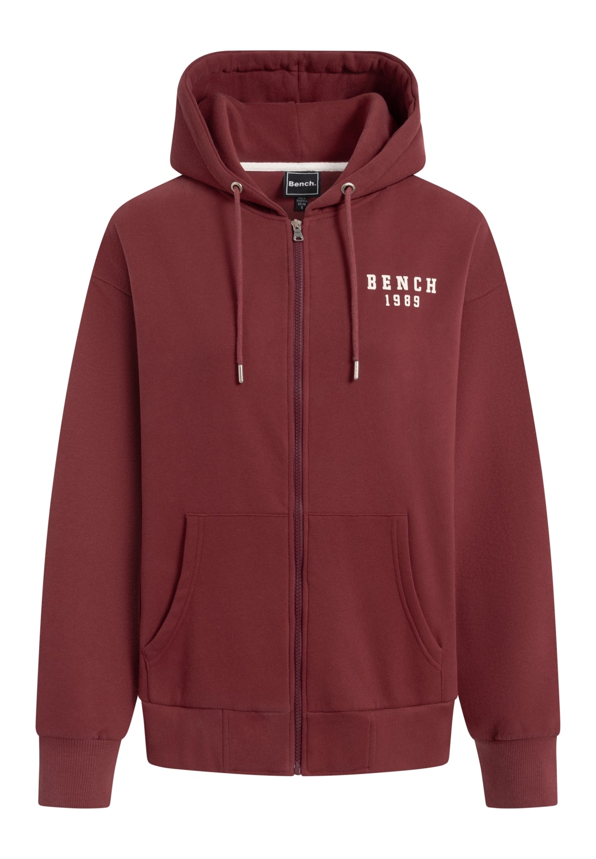 bench-alma-damen-sweatjacke-zip-hoodie-cordovan image 1
