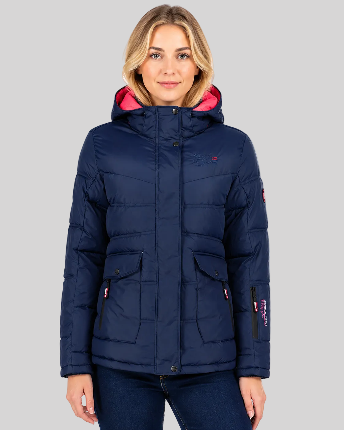 geographical-norway-bonixe-damen-parka-schwarz-mit-kapuze image 7