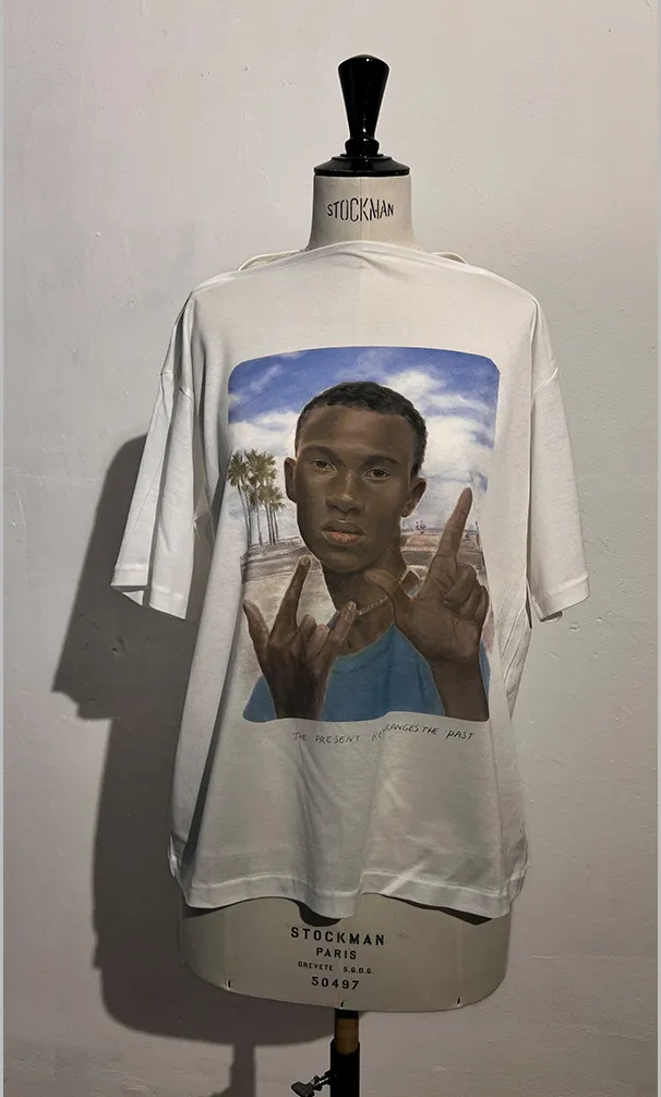 wendy-jim-the-present-rearranges-the-past-t-shirt image 1