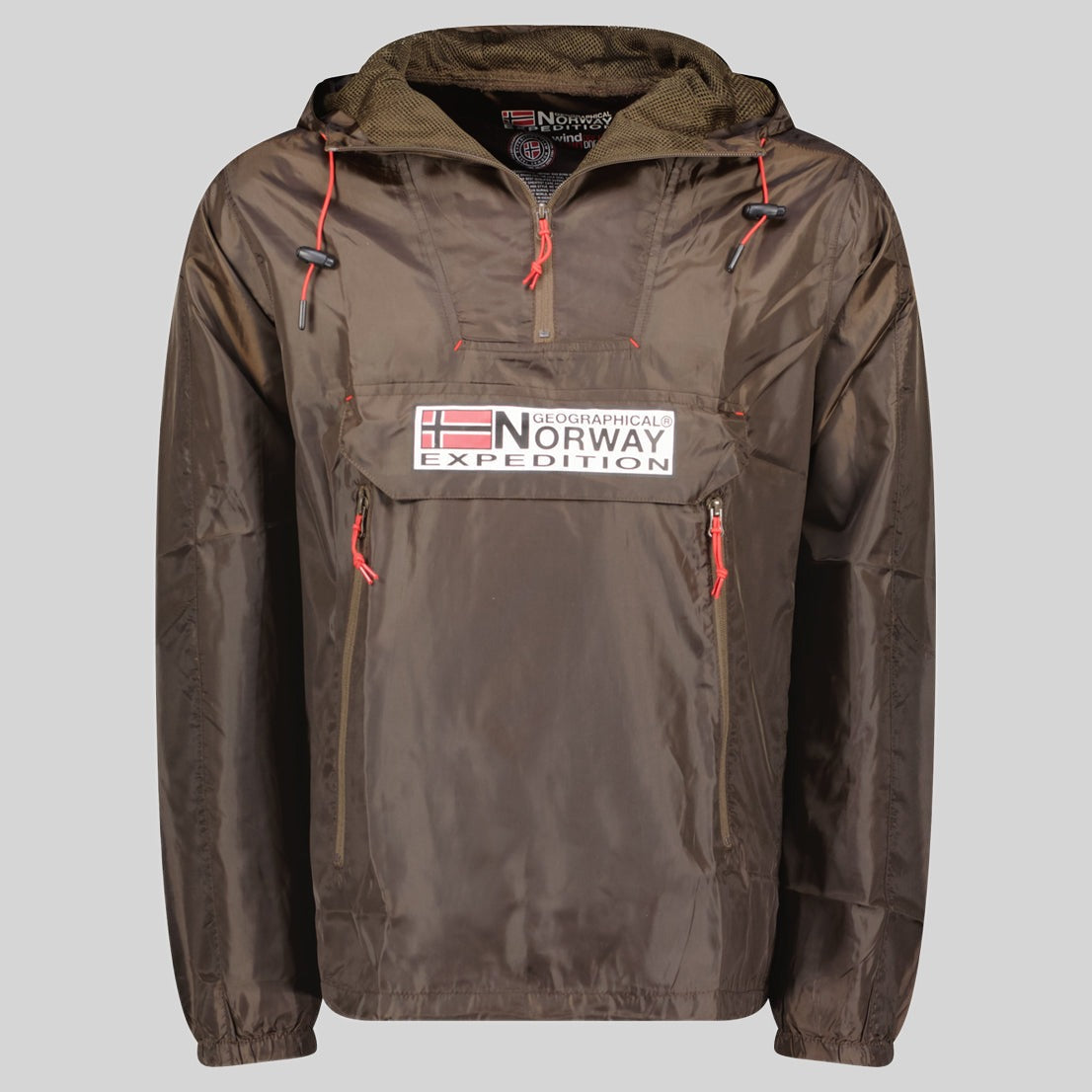 geographical-norway-choupa-jacke-herren-braun-mit-kapuze image 2
