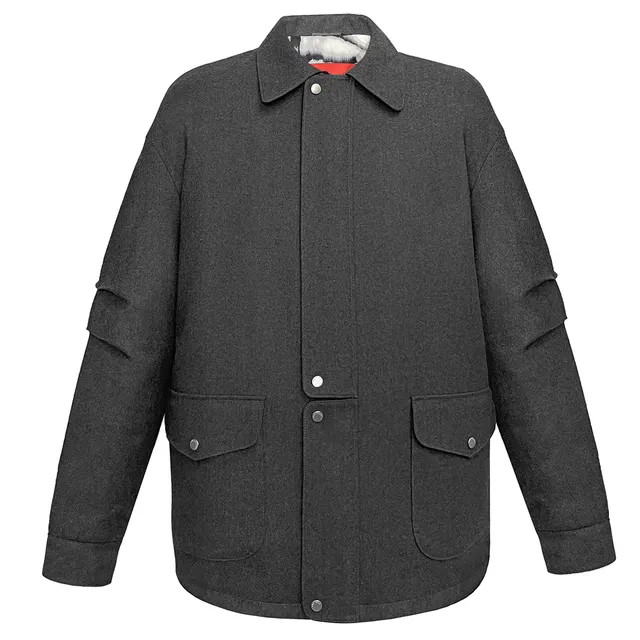 mariusz-przybylski-kurtka-m-ska-we-niana-herren-jacke-grau-l image 1