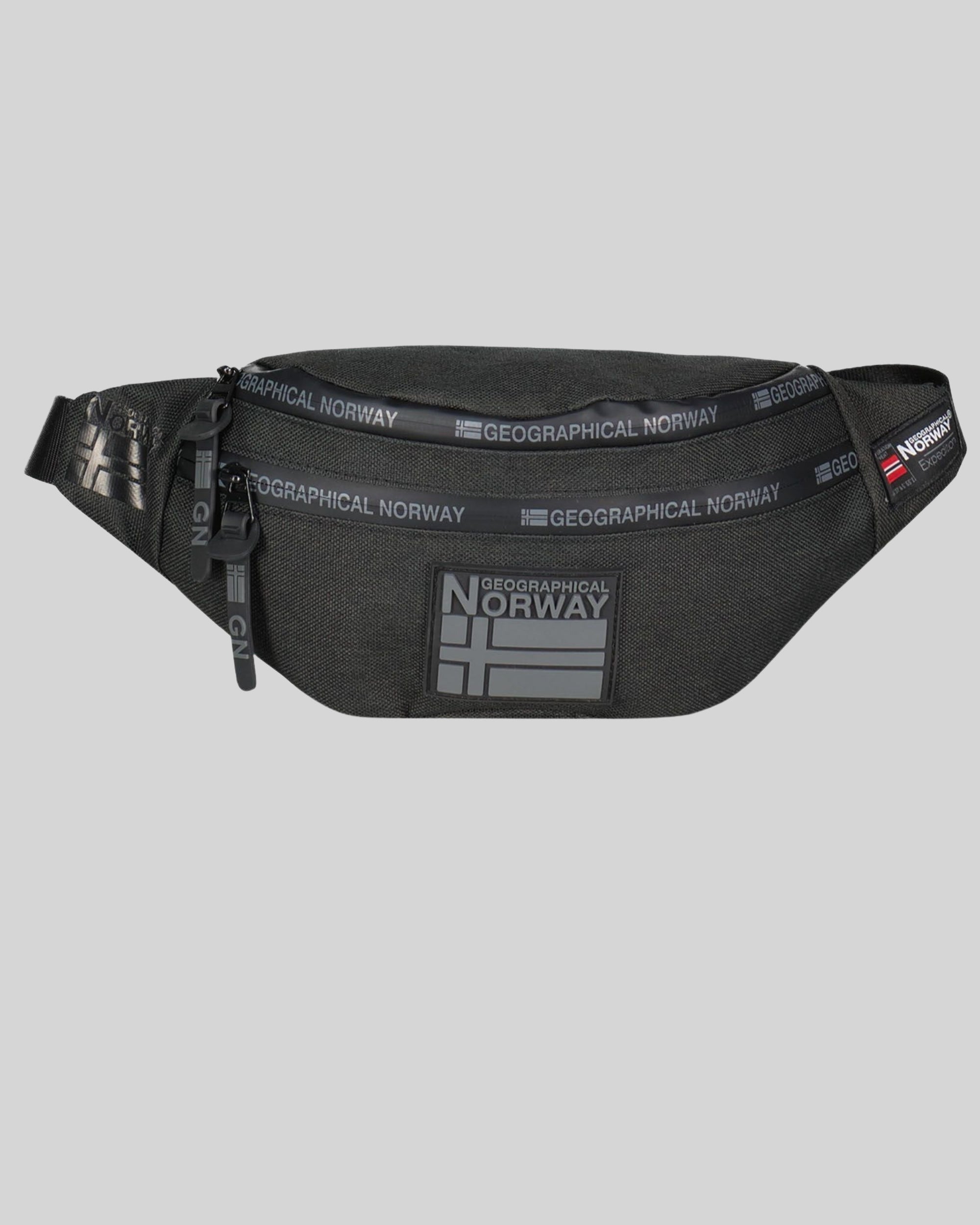 geographical-norway-sany-bauchtasche-schwarz-g-rteltasche-3-f-cher image 7