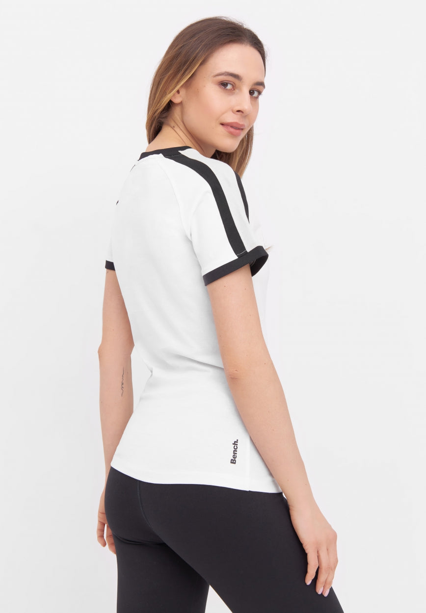 bench-annora-shirt-t-shirt-damen-wei-baumwolle-logo image 3