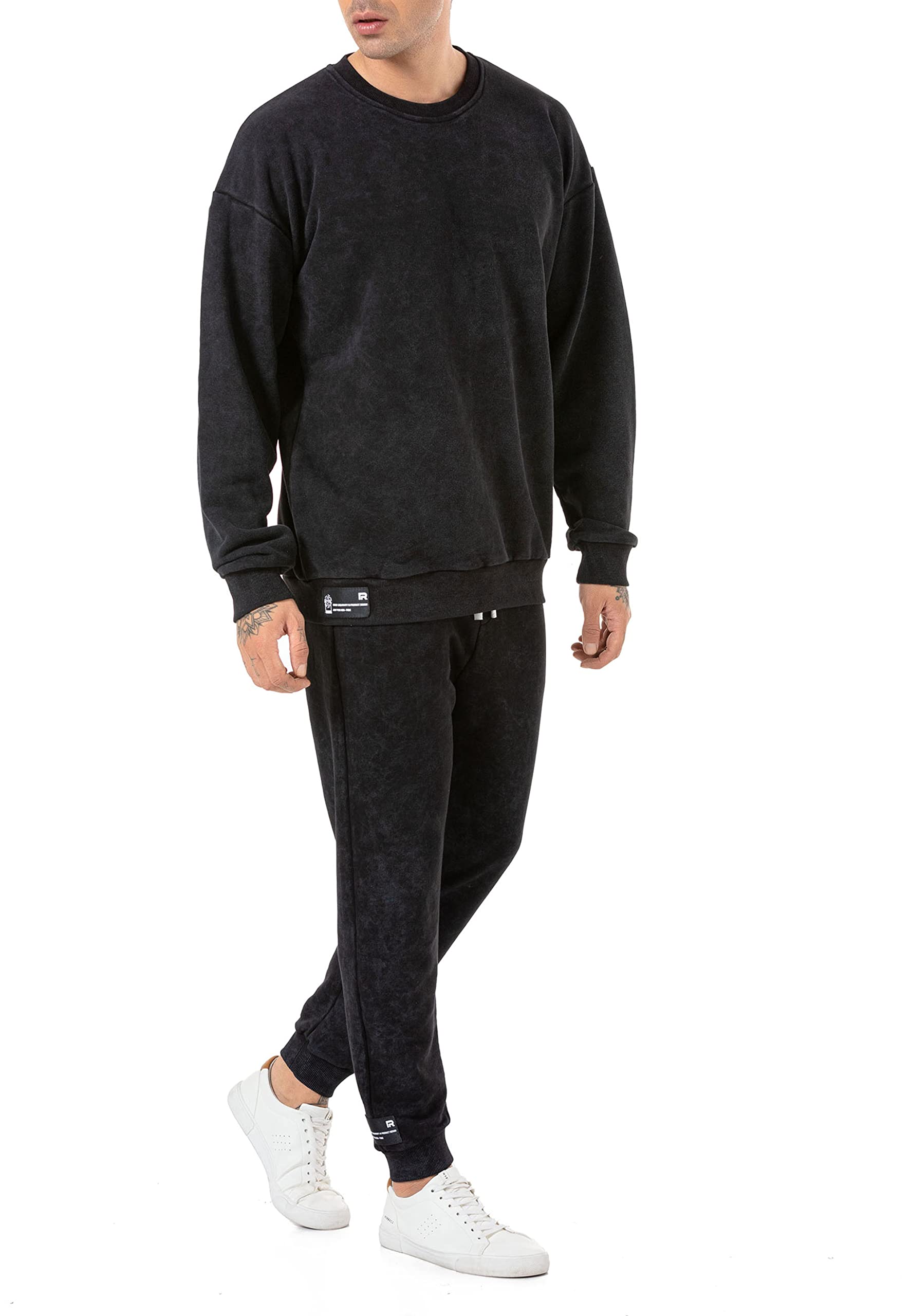 redbridge-batik-sweatshirt-herren-pullover-rundhals image 2